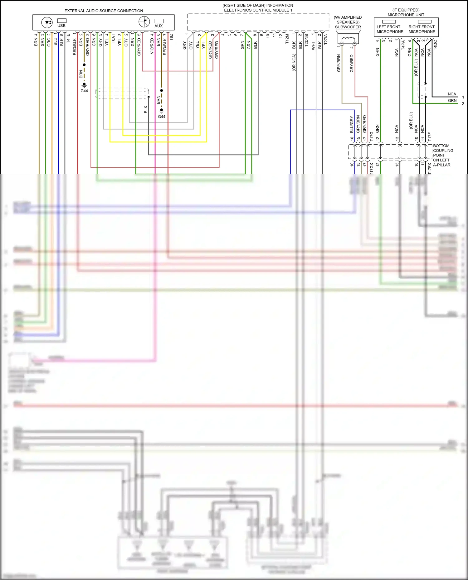 Wiring diagram blk for Audi S4 B9 (2016-2019) (65 of 95)