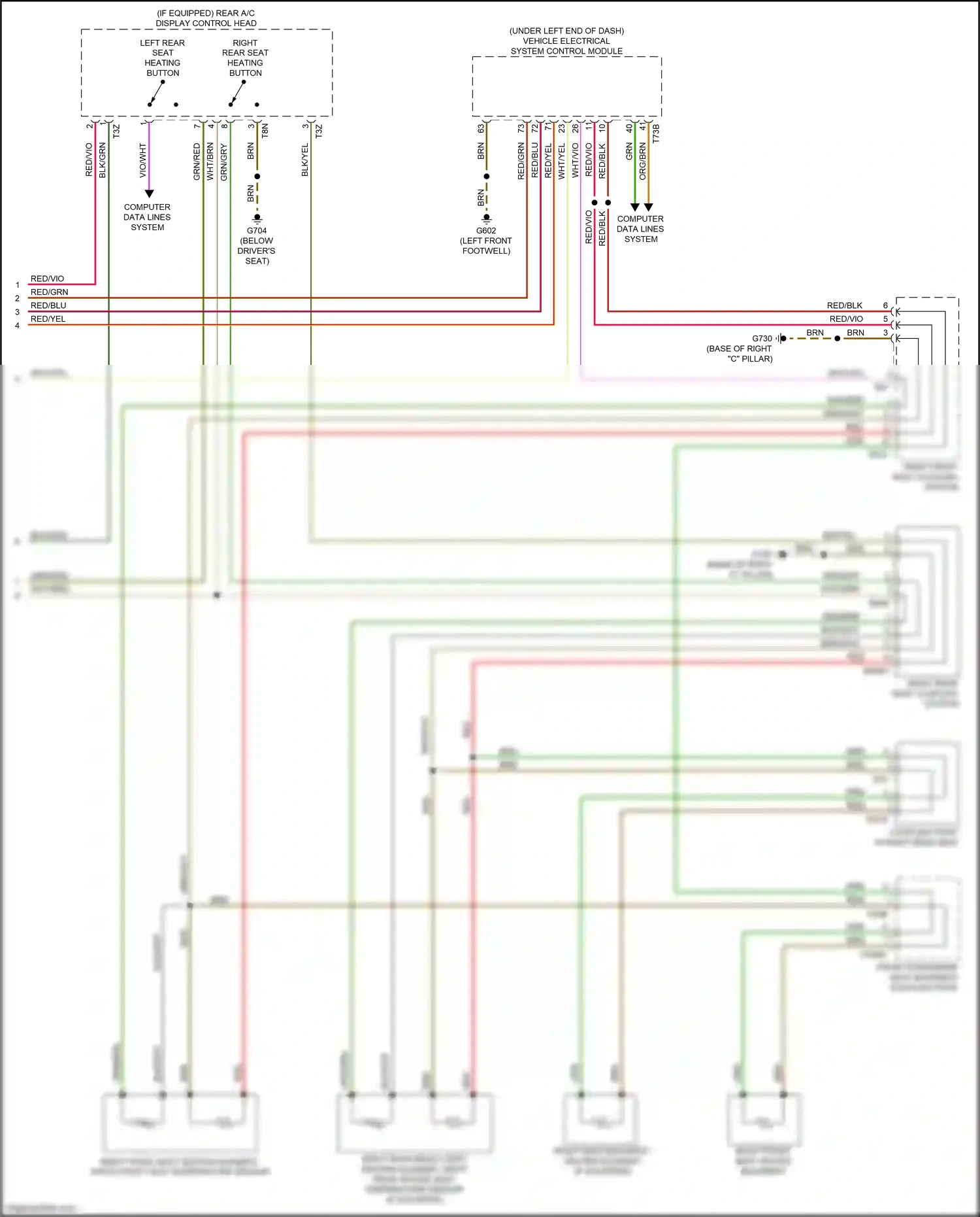 Wiring diagram brn for Audi S4 B9 (2016-2019) (3 of 145)