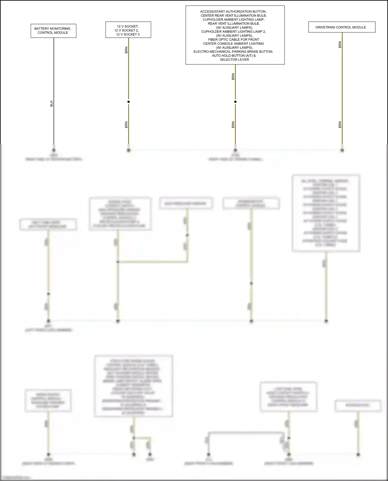 Wiring diagram brn for Audi S4 B9 (2016-2019) (40 of 145)