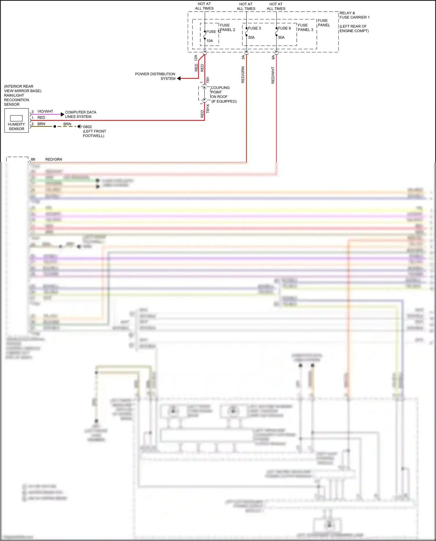 Wiring diagram brn for Audi S4 B9 (2016-2019) (12 of 145)