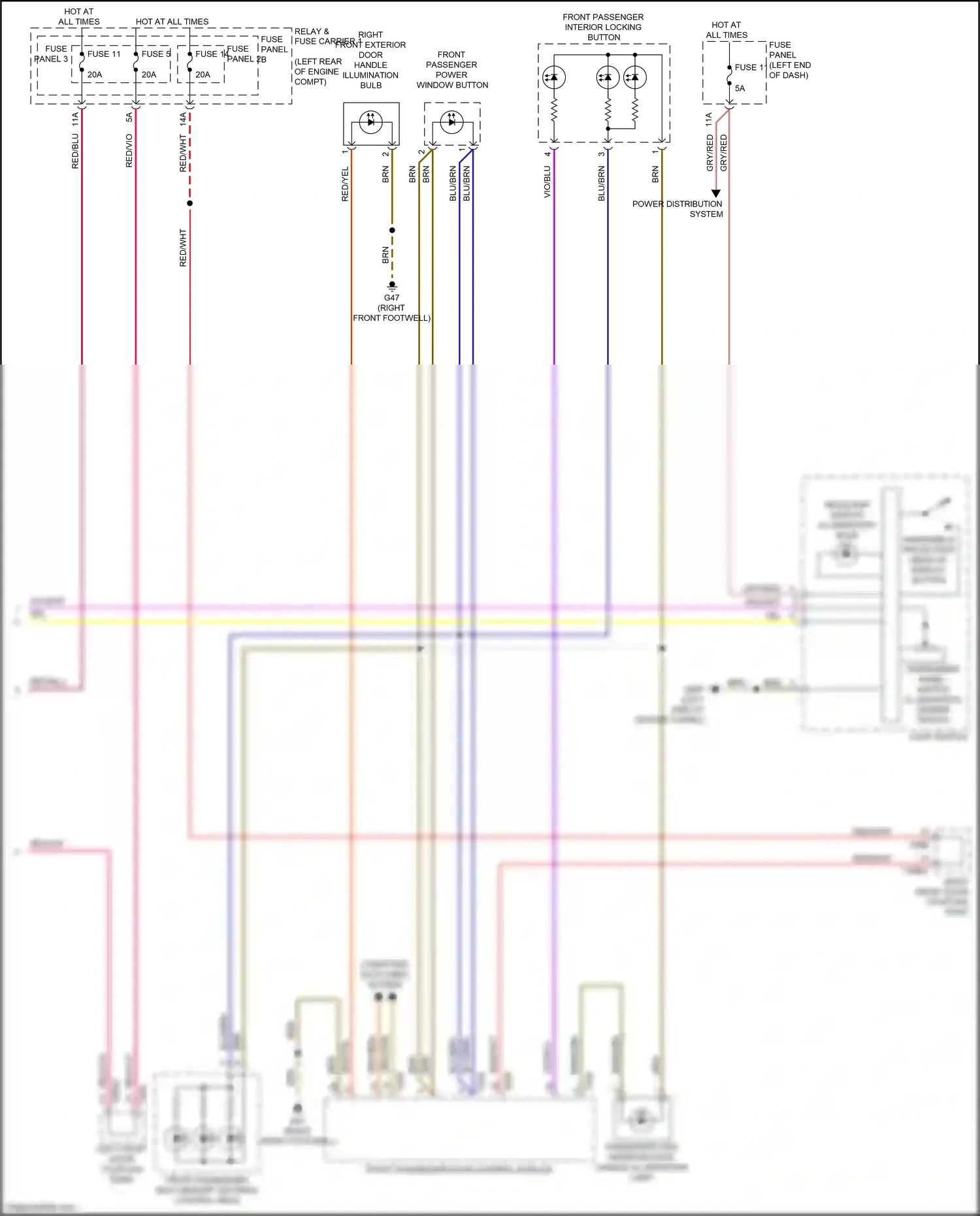 Wiring diagram brn/grn for Audi S4 B9 (2016-2019) (14 of 34)