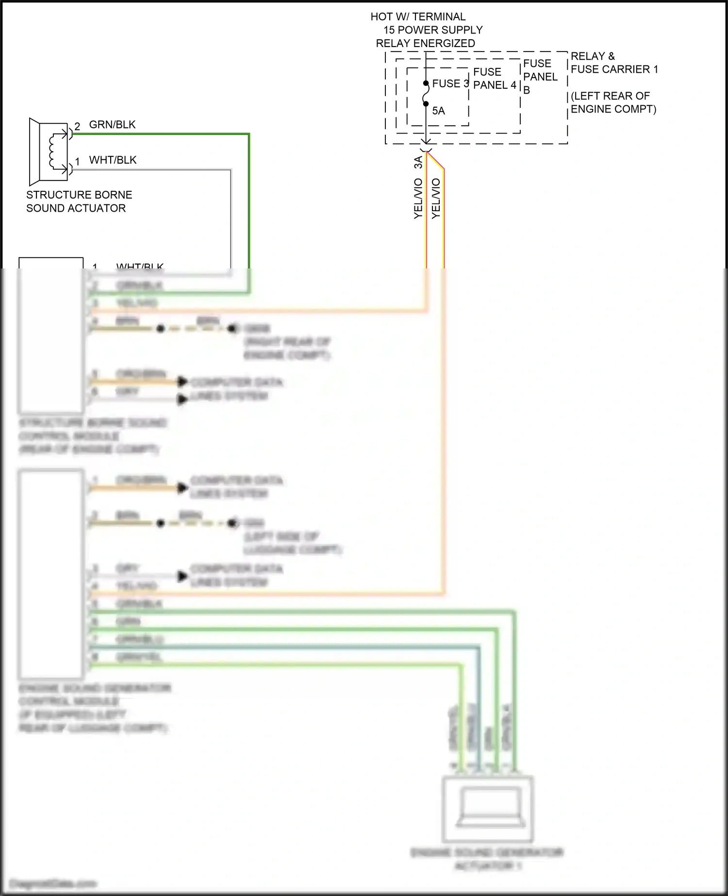 Wiring diagram computer data lines system for Audi S4 B9 (2016-2019) (110 of 112)