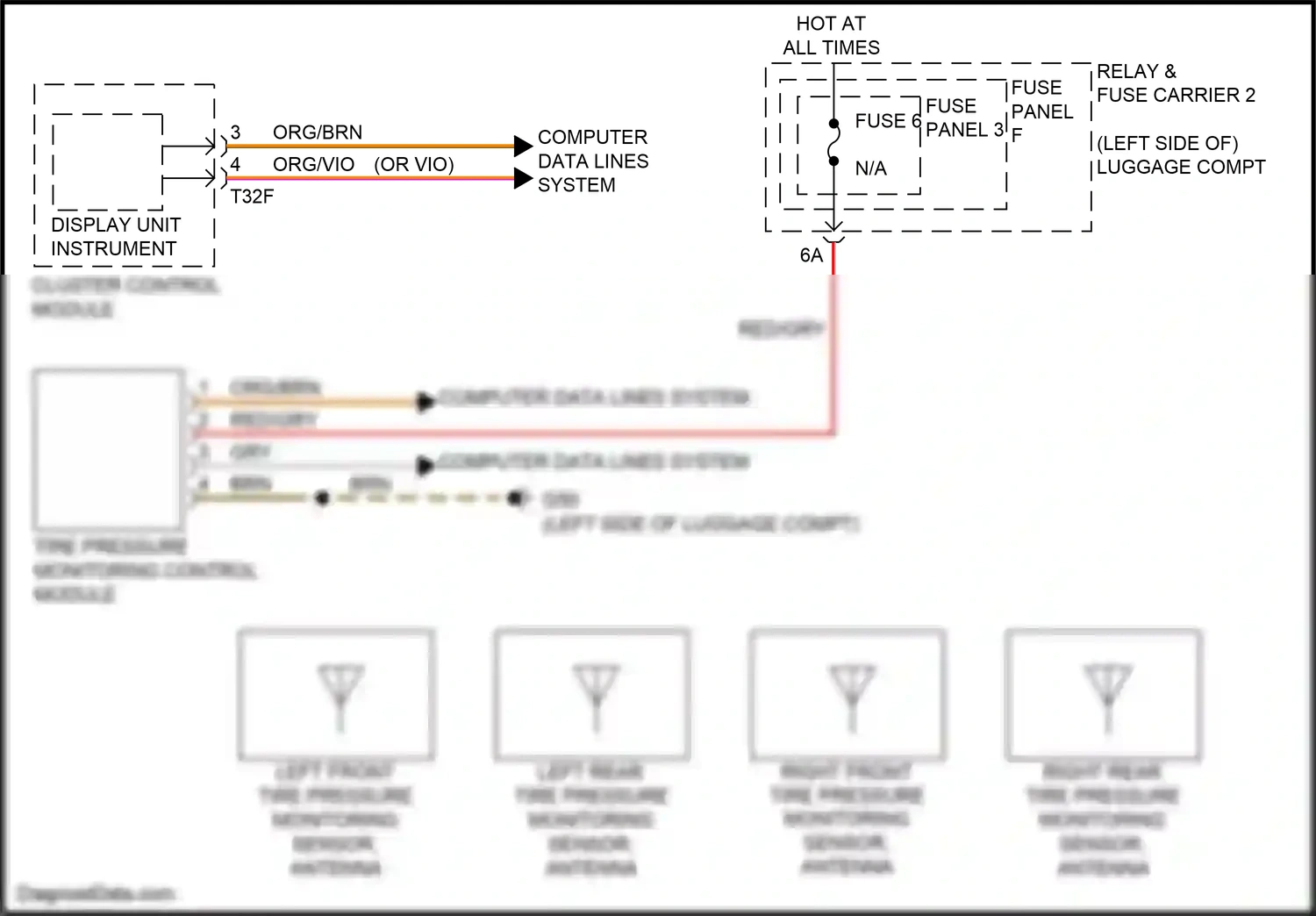 Wiring diagram computer data lines system for Audi S4 B9 (2016-2019) (80 of 112)
