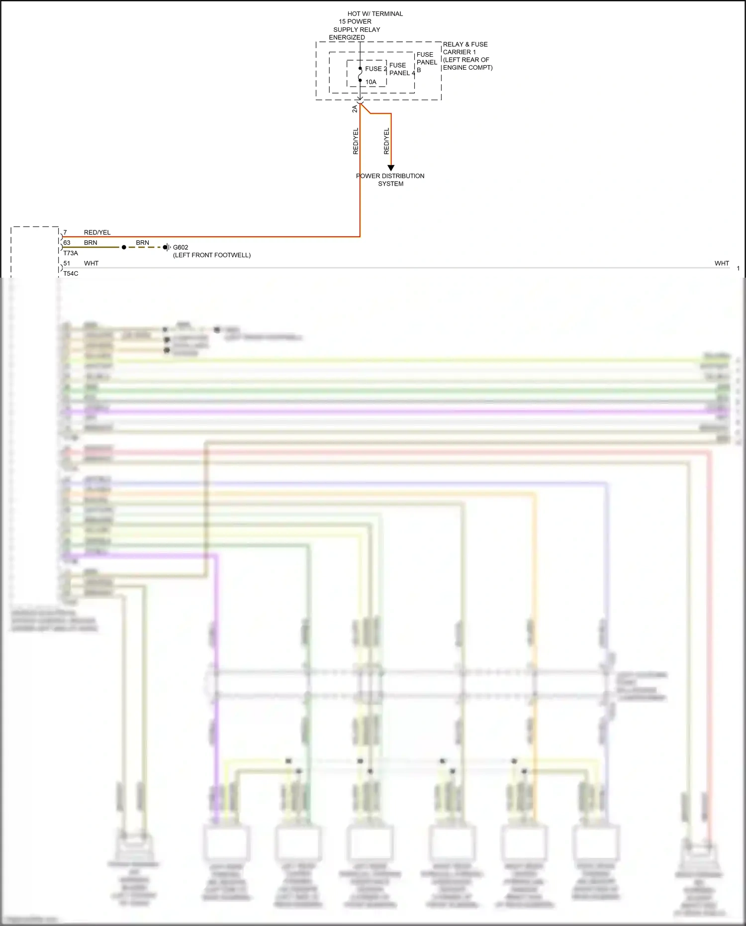 Wiring diagram fuse panel b for Audi S4 B9 (2016-2019) (47 of 66)