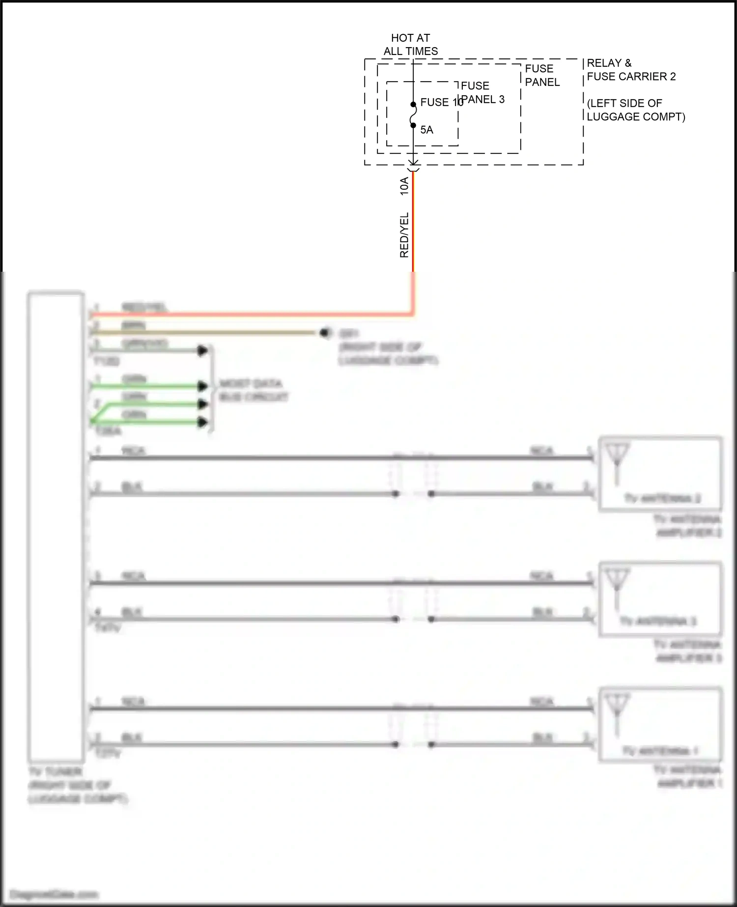 Wiring diagram grn for Audi S4 B9 (2016-2019) (90 of 115)