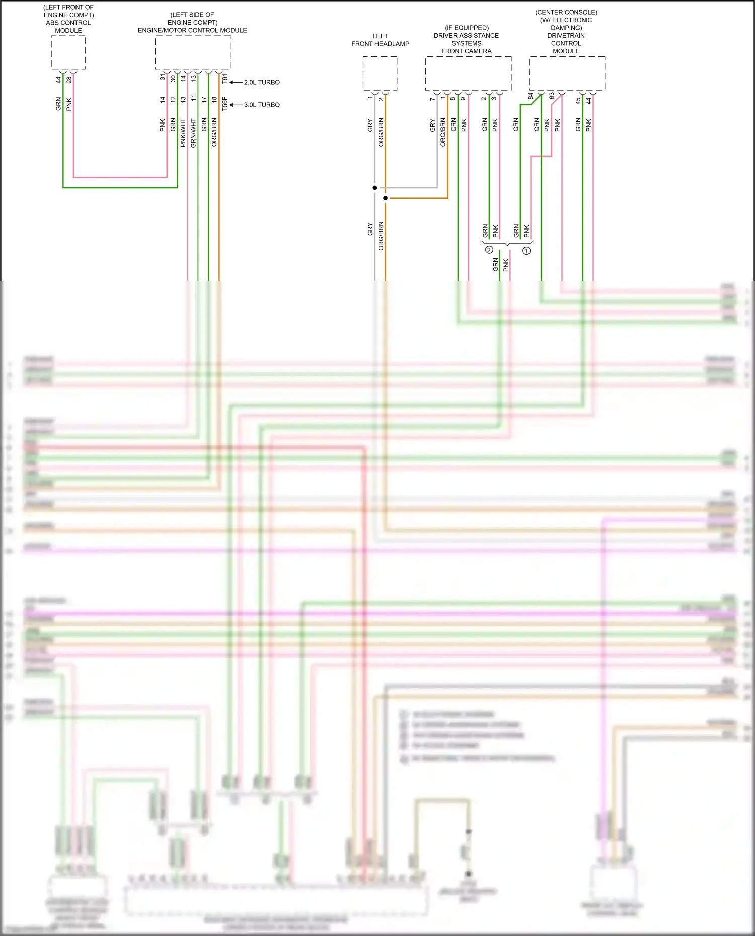 Wiring diagram gry for Audi S4 B9 (2016-2019) (1 of 63)