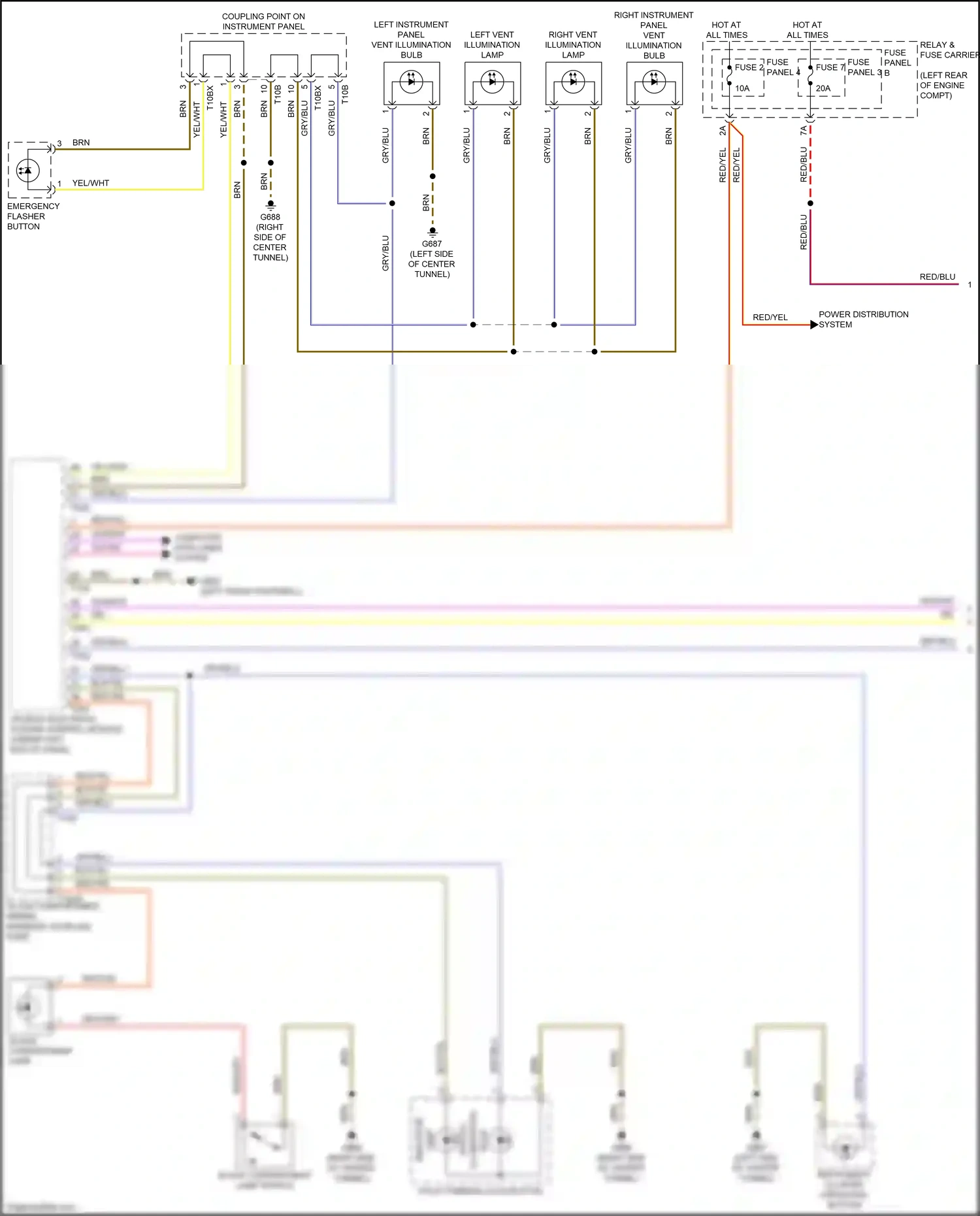 Wiring diagram gry/blu for Audi S4 B9 (2016-2019) (16 of 24)