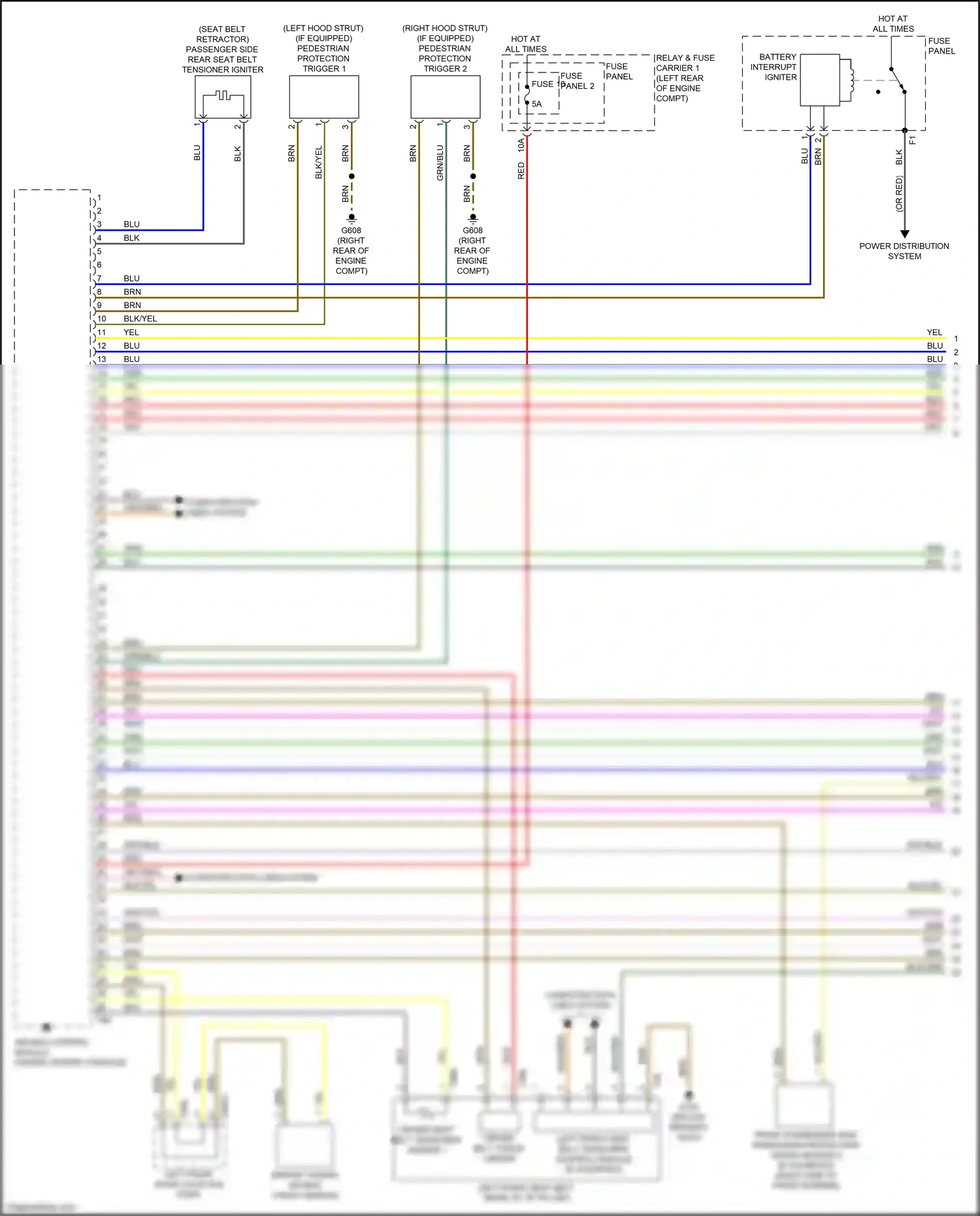 Wiring diagram (or red/ for Audi S4 B9 (2016-2019) (4 of 4)