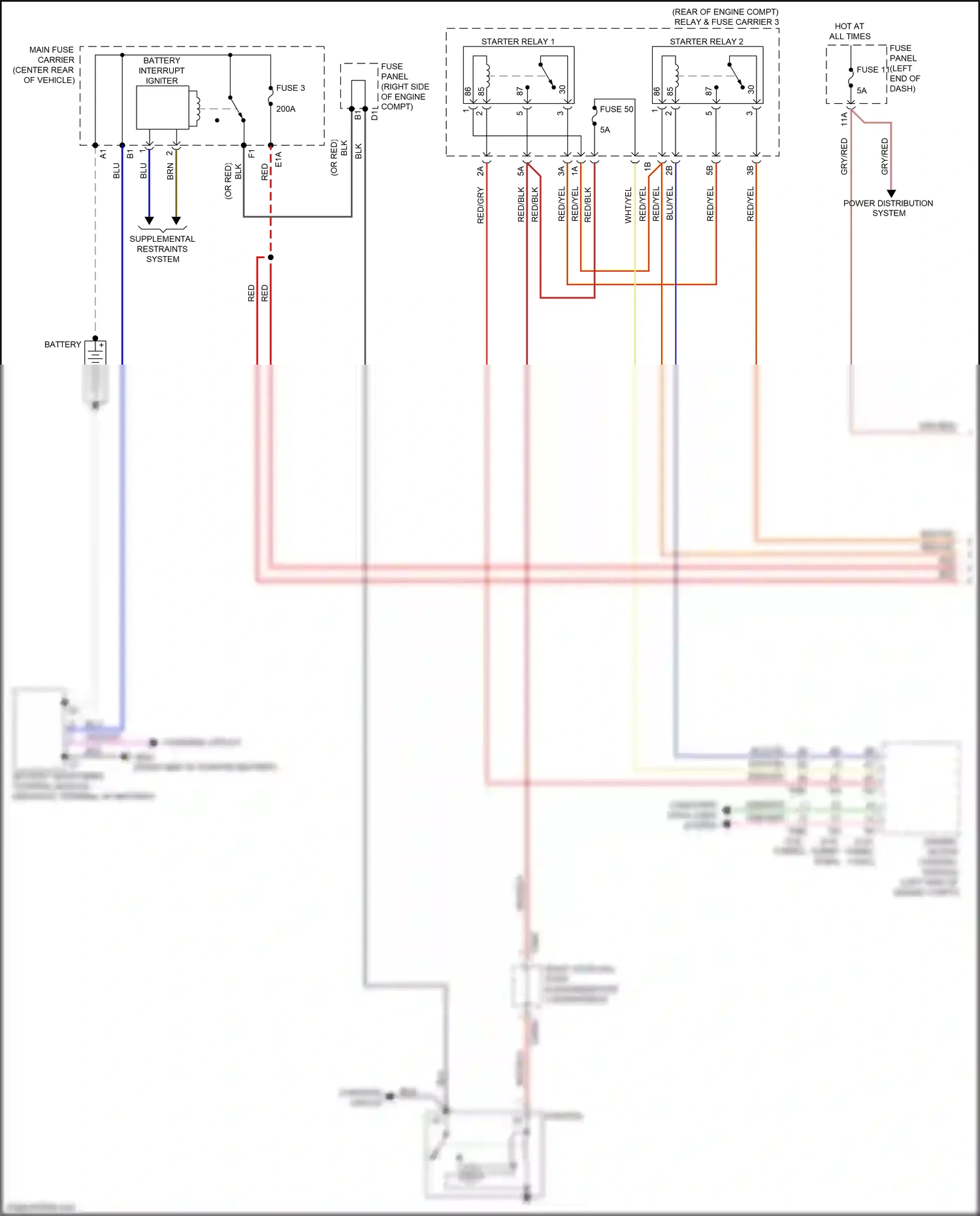 Wiring diagram red/blk for Audi S4 B9 (2016-2019) (18 of 48)