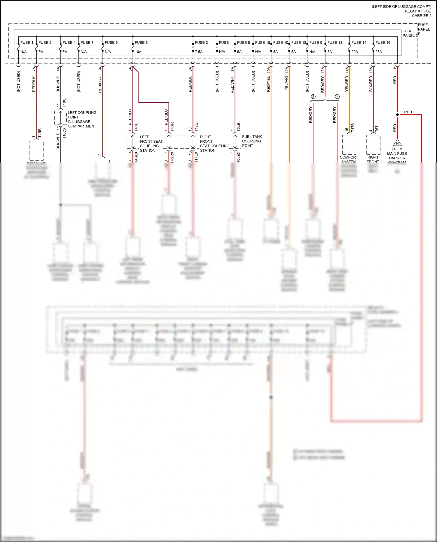Wiring diagram red/gry for Audi S4 B9 (2016-2019) (8 of 28)