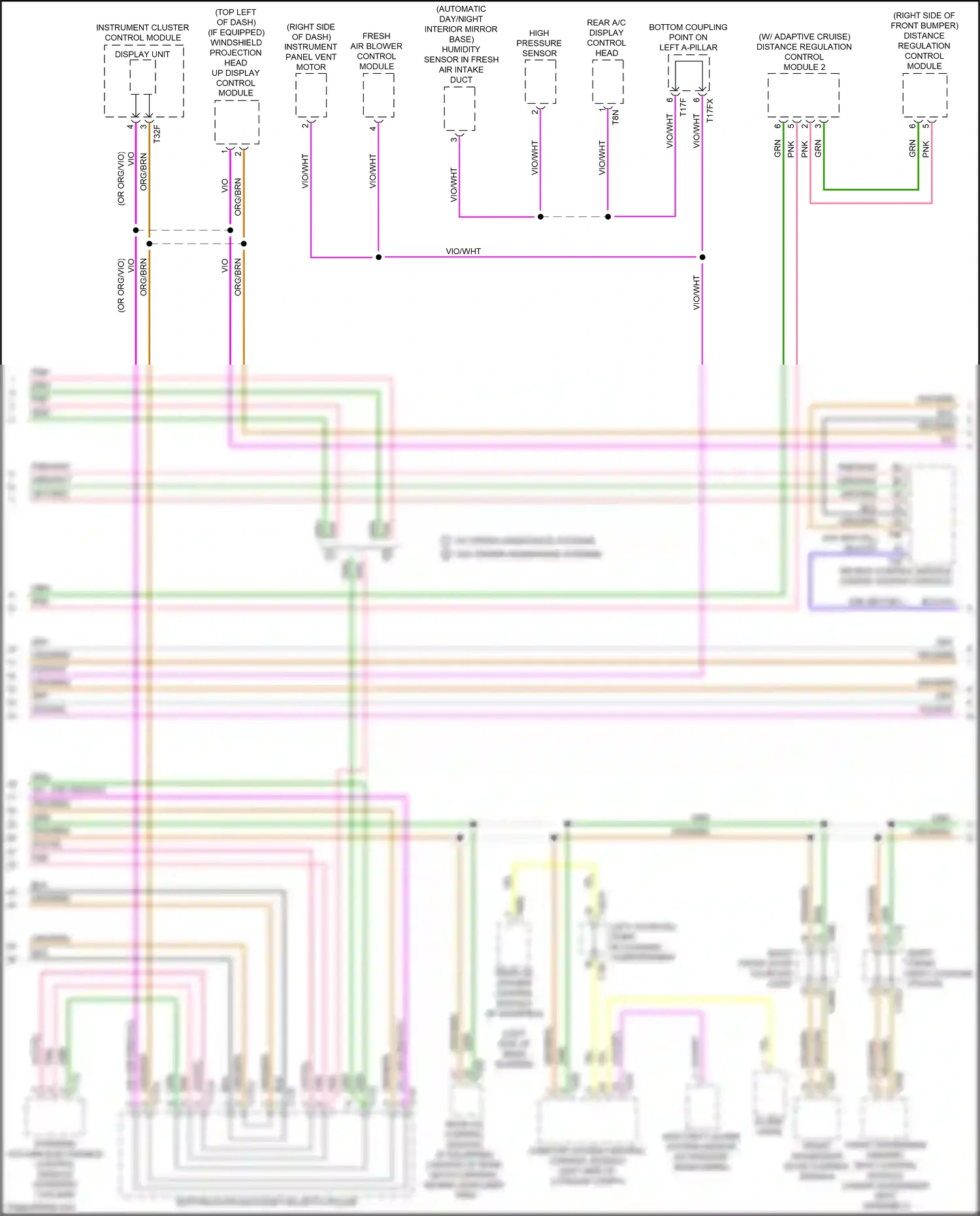 Wiring diagram steering column) for Audi S4 B9 (2016-2019) (2 of 14)