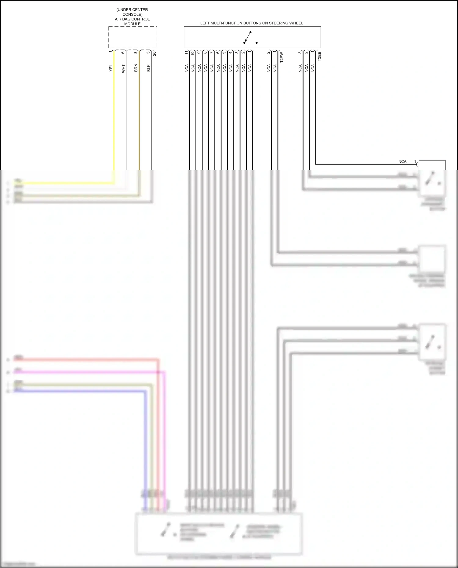 Wiring diagram wht for Audi S4 B9 (2016-2019) (23 of 89)