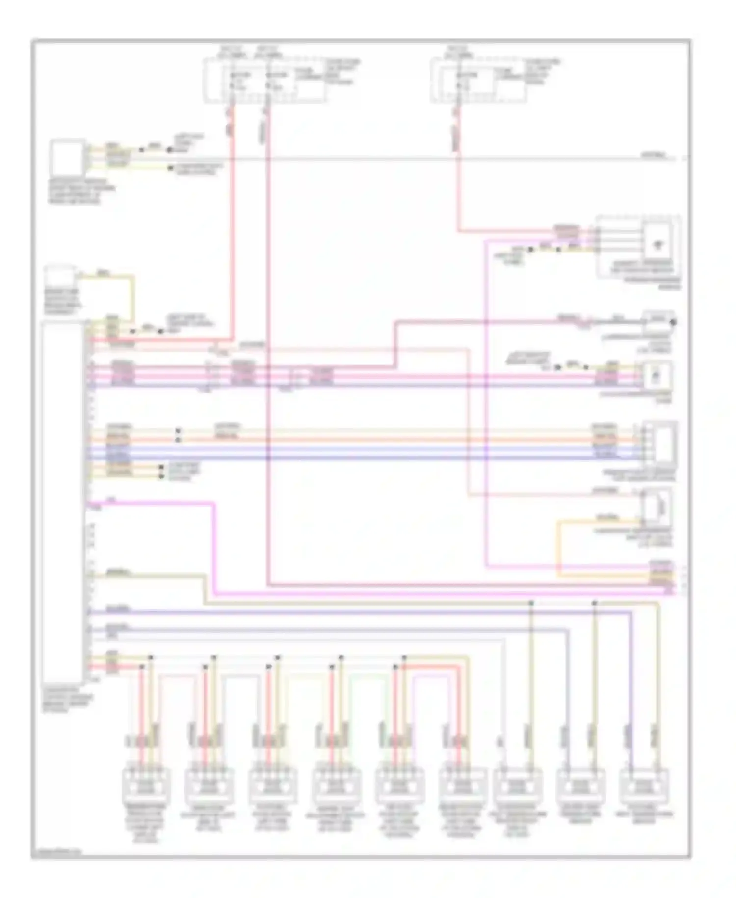 S5 Audi I facelift (2011-2016): Automatic a/c circuit, basic (1 of 2)