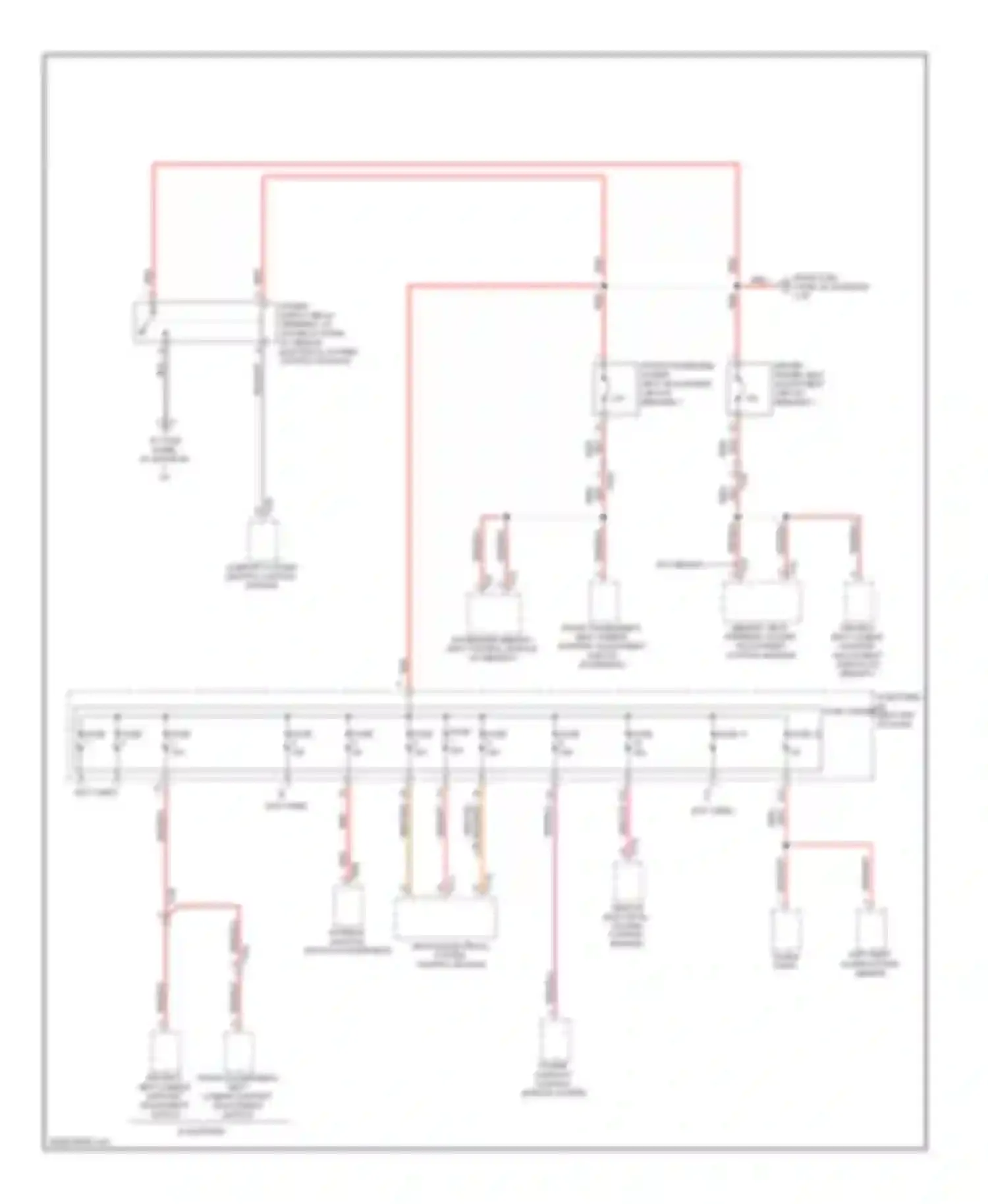 S5 Audi I facelift (2011-2016): Power distribution circuit (8 of 9)