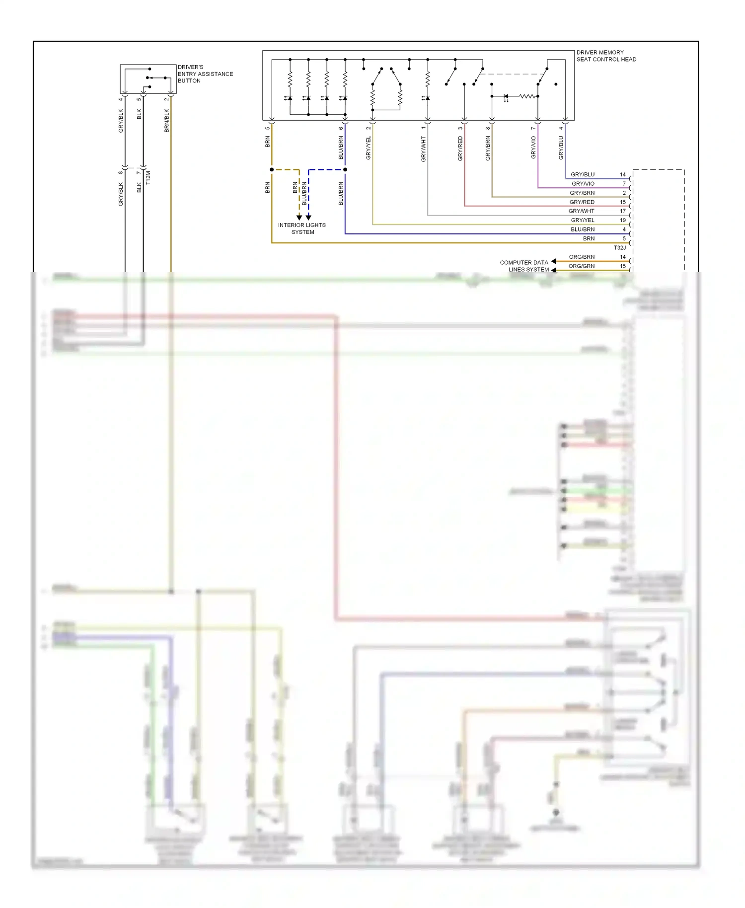 Wiring diagram blu/blk for Audi S5 I facelift (2011-2016) (11 of 25)