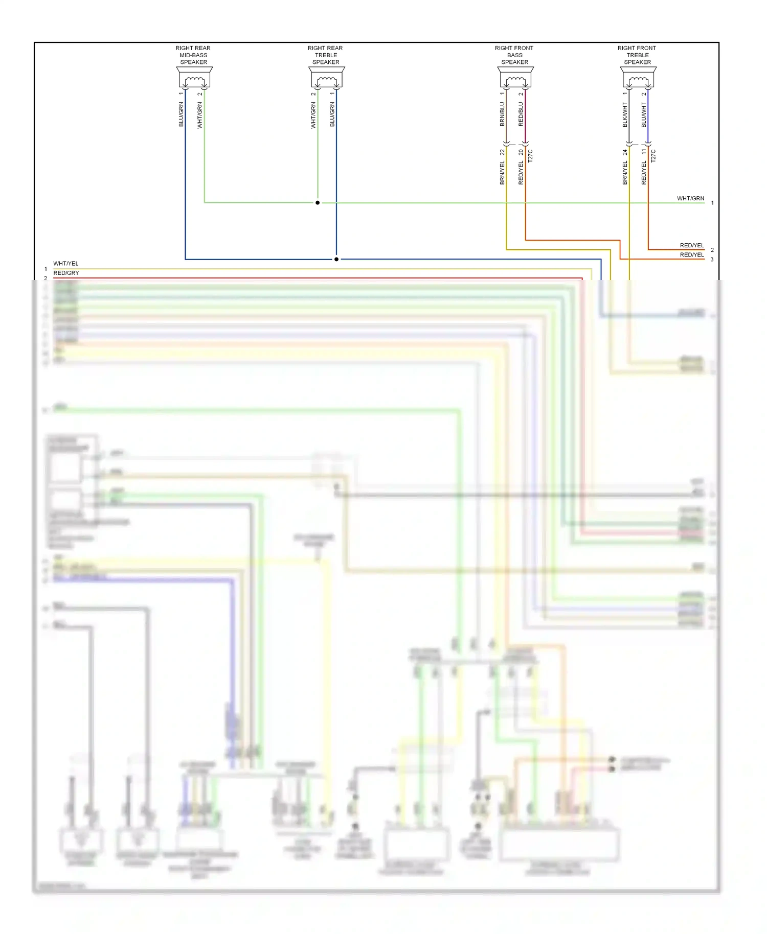 Wiring diagram blu/wht for Audi S5 I facelift (2011-2016) (13 of 47)