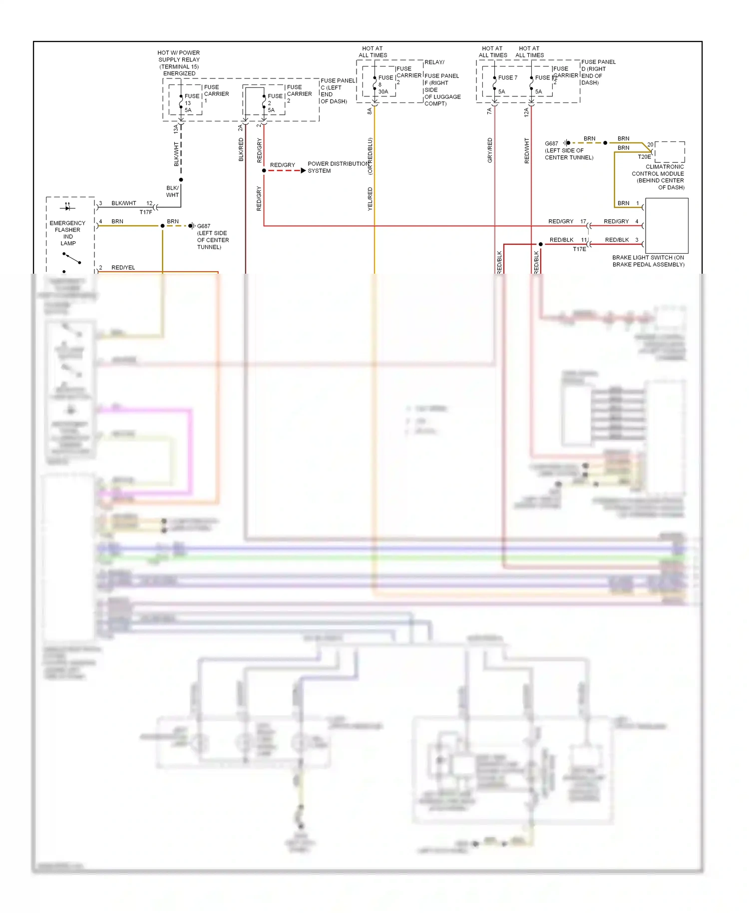Audi S5 I facelift (2011-2016) engine control module (ecm) wiring diagram  (7 of 14)