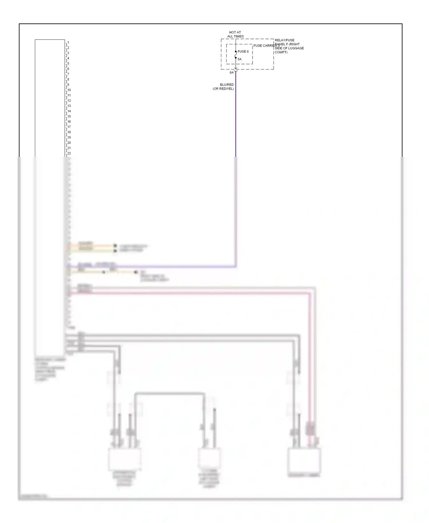 Audi S5 I facelift (2011-2016) front information display control head control module (center of dash) wiring diagram  (10 of 11)
