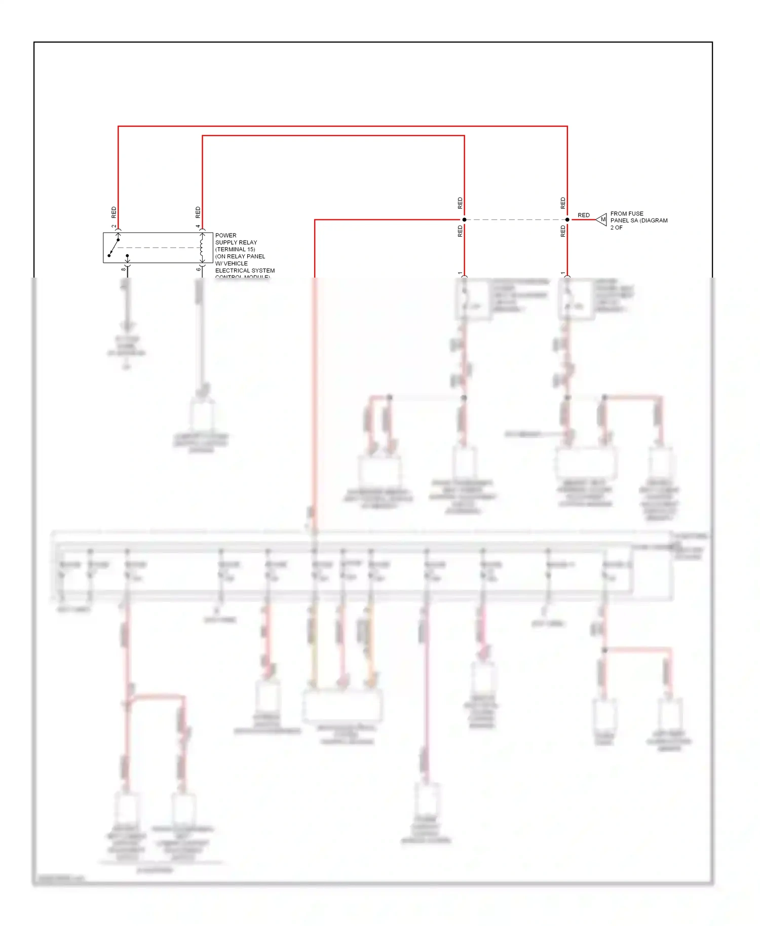 Wiring diagram red/blk for Audi S5 I facelift (2011-2016) (30 of 70)