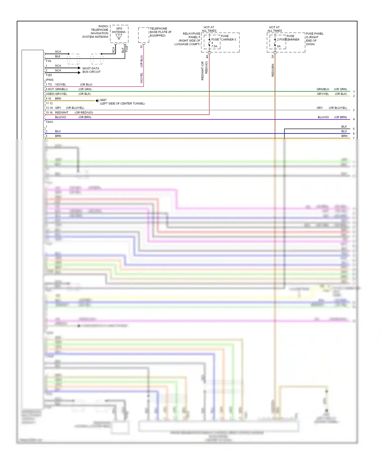 Wiring diagram red/wht for Audi S5 I facelift (2011-2016) (44 of 78)