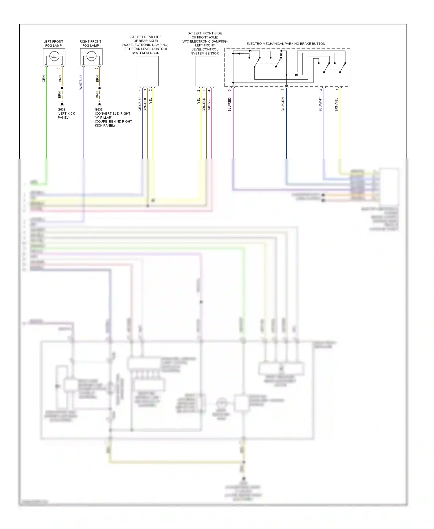 Wiring diagram right hid headlamp control module for Audi S5 I facelift (2011-2016) (4 of 4)