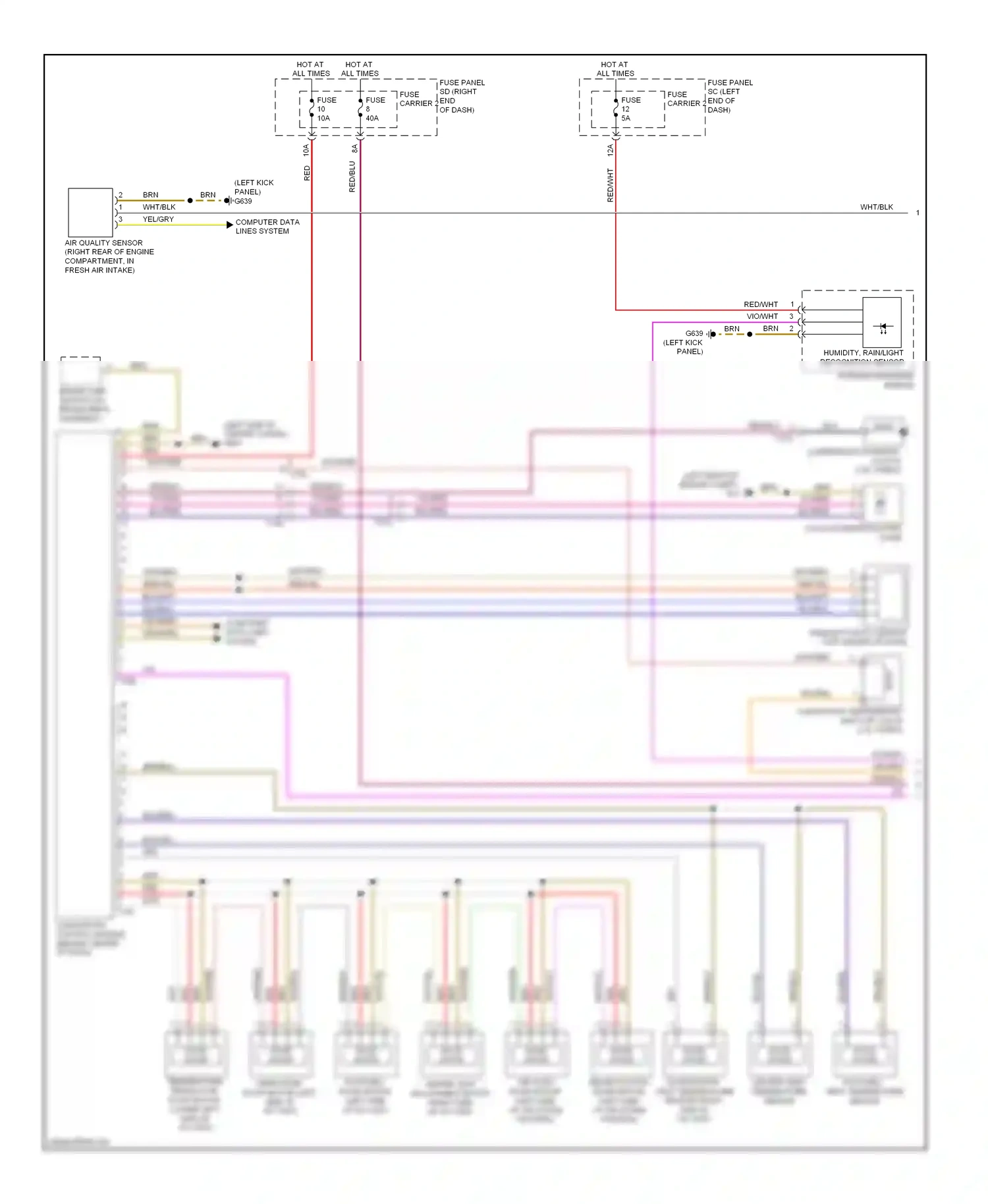 Wiring diagram solid state for Audi S5 I facelift (2011-2016) (1 of 5)