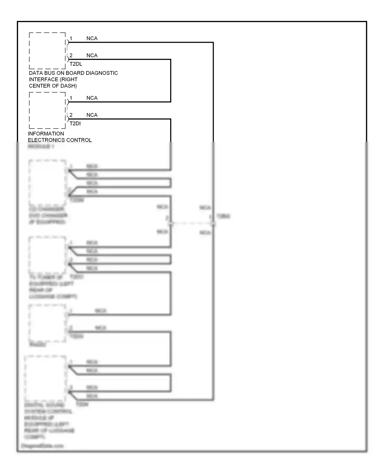 Wiring diagram telephone transceiver for Audi S5 I facelift (2011-2016) (2 of 13)