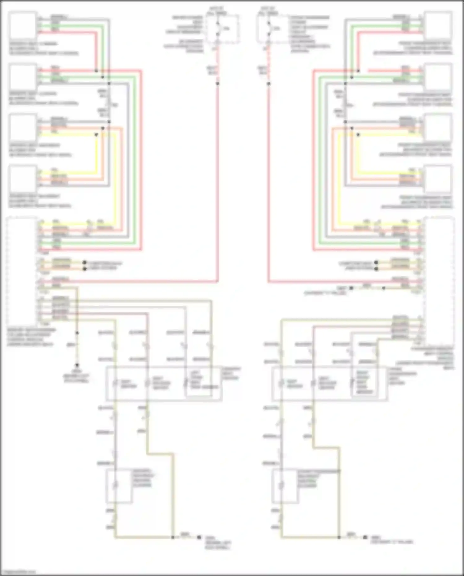 S5 Audi I facelift (2011-2016): Front heated seats circuit, coupe w/ memory