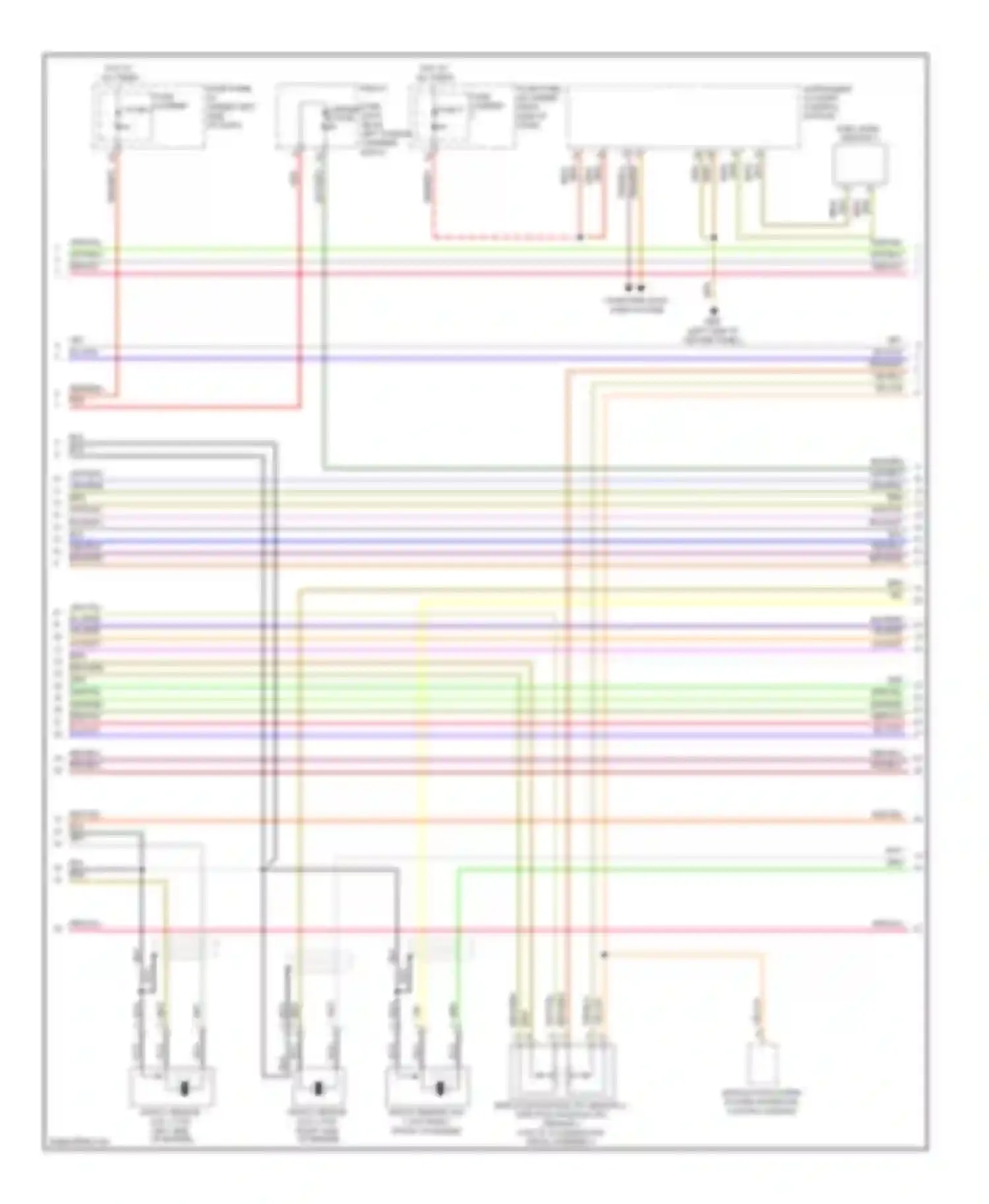 S5 Audi I facelift (2011-2016): Wiring diagram engine performance 4.2l (6 of 7)