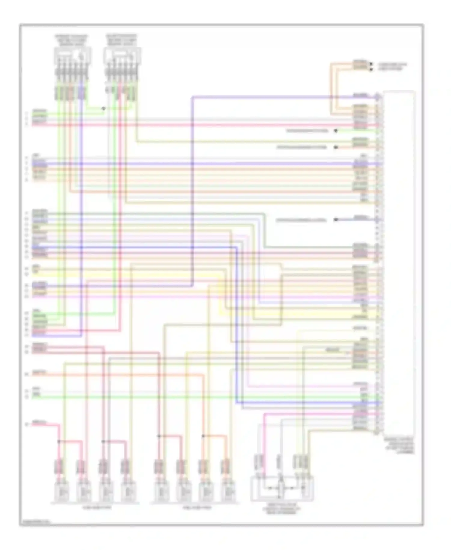 S5 Audi I facelift (2011-2016): Wiring diagram engine performance 4.2l (7 of 7)