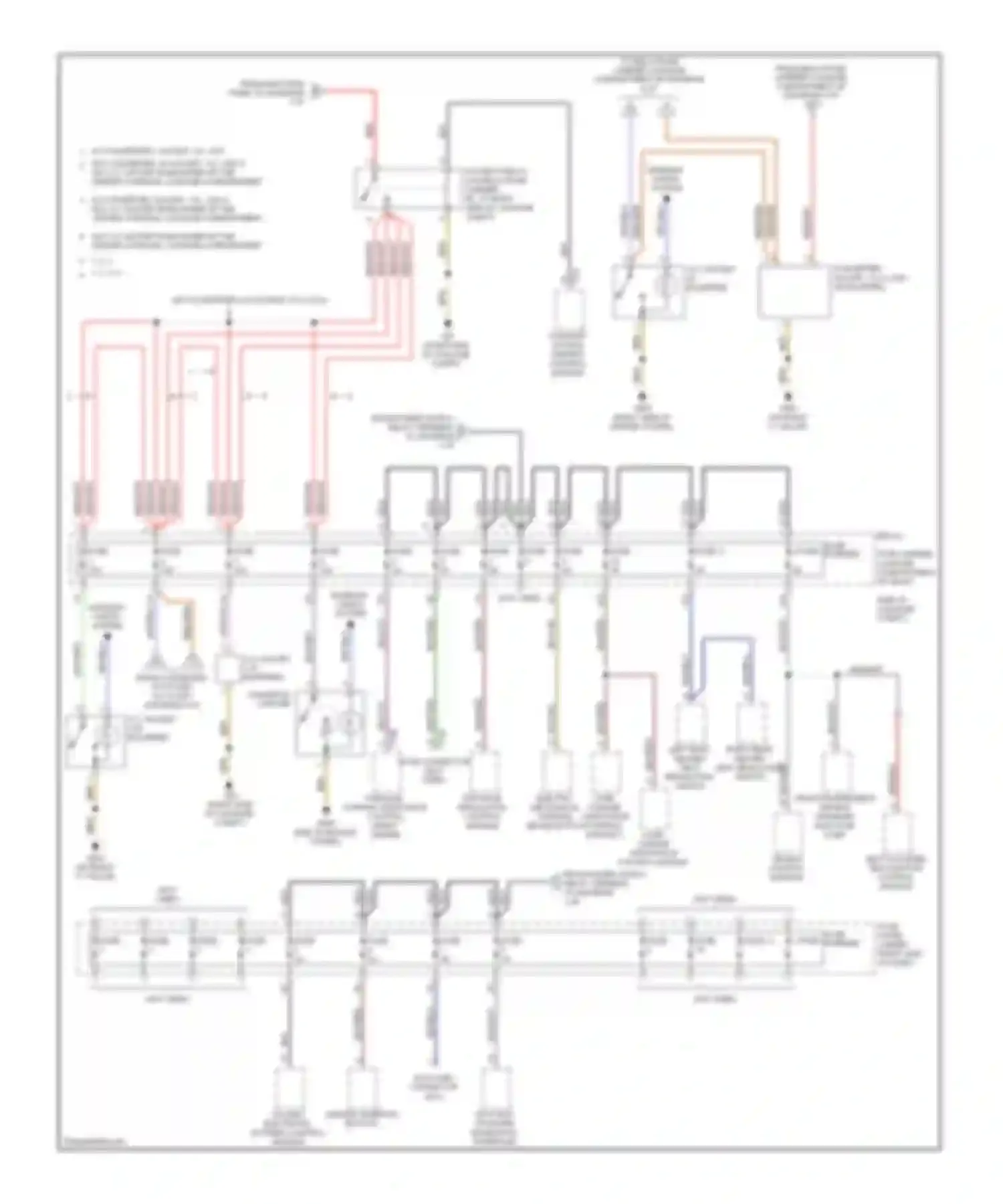 S5 Audi I facelift (2011-2016): Power distribution circuit (4 of 7)