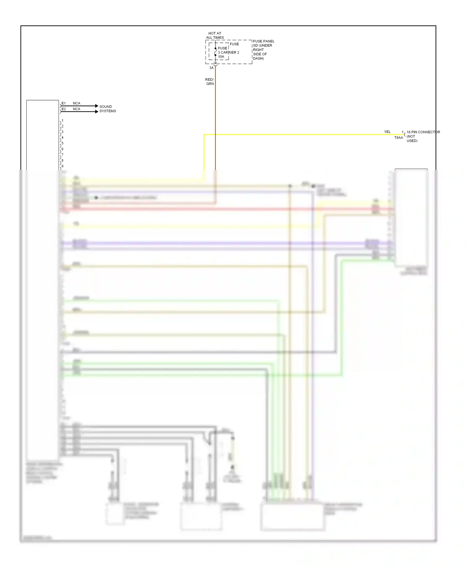 Wiring diagram blu/vio for Audi S5 I facelift (2011-2016) (11 of 16)
