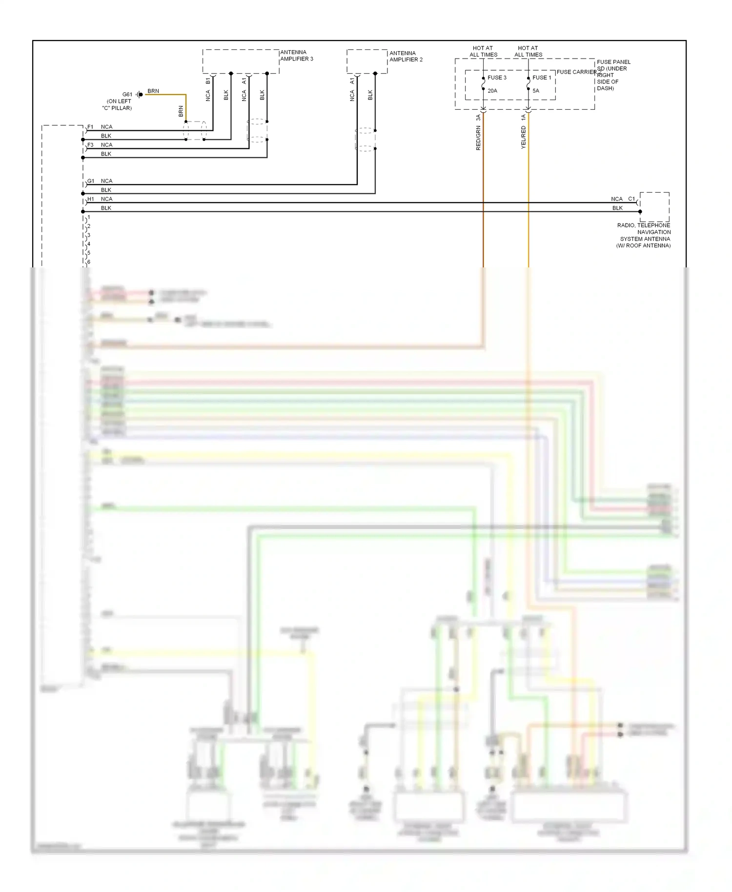 Wiring diagram grn/blu for Audi S5 I facelift (2011-2016) (34 of 41)