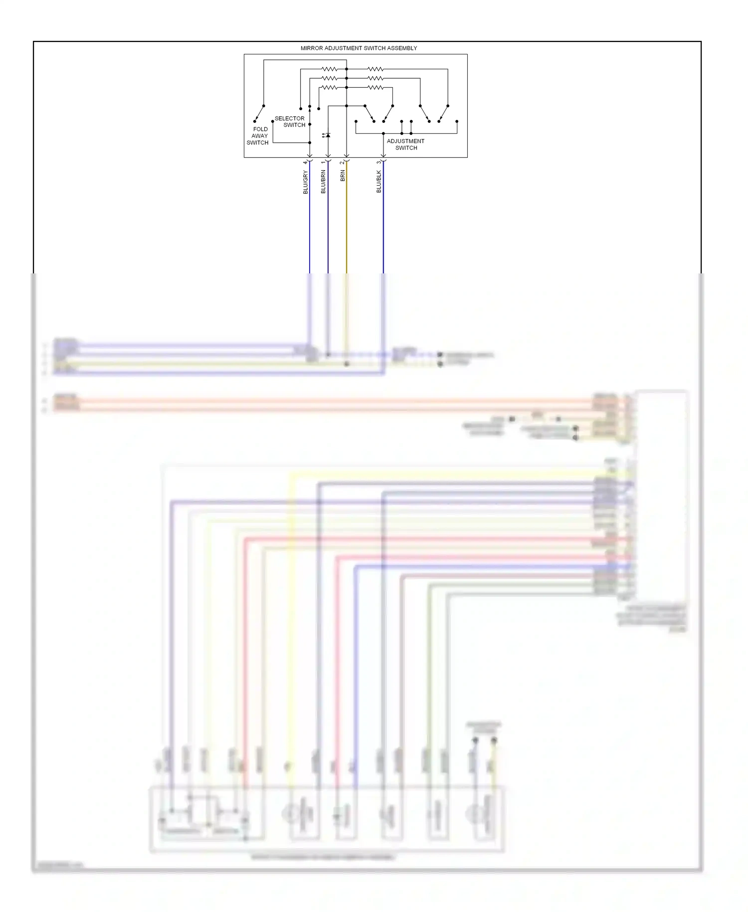 Audi S5 I facelift (2011-2016) horizontal wiring diagram  (4 of 5)