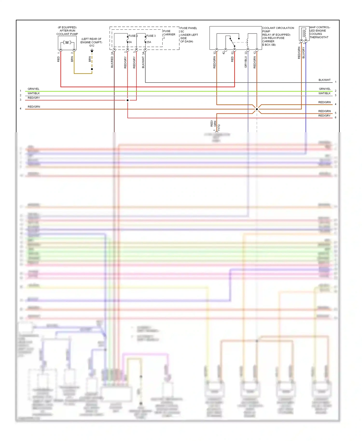 Wiring diagram map control- led engine cooling thermostat for Audi S5 I facelift (2011-2016) (1 of 1)