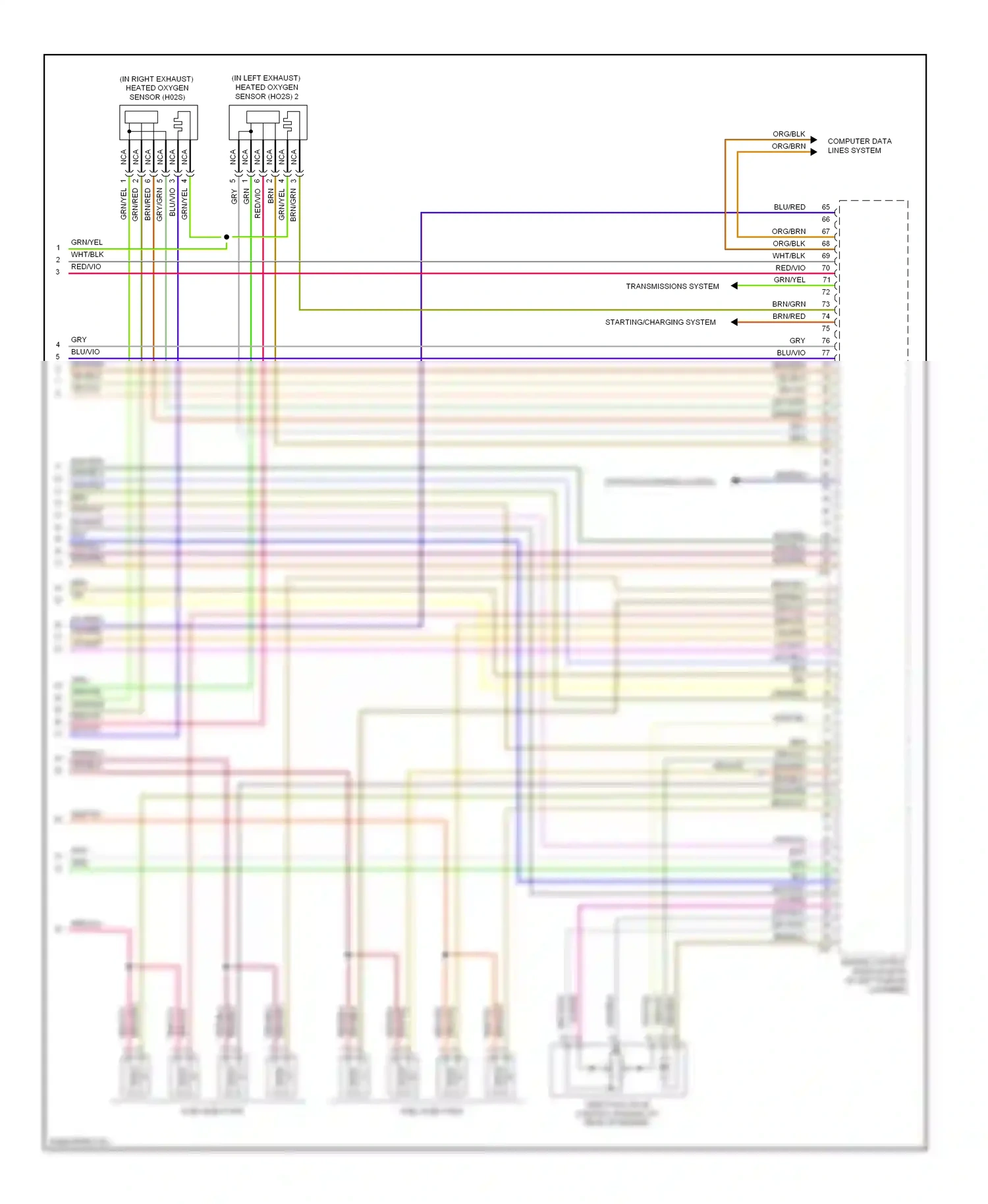 Wiring diagram starting/charging system for Audi S5 I facelift (2011-2016) (4 of 4)
