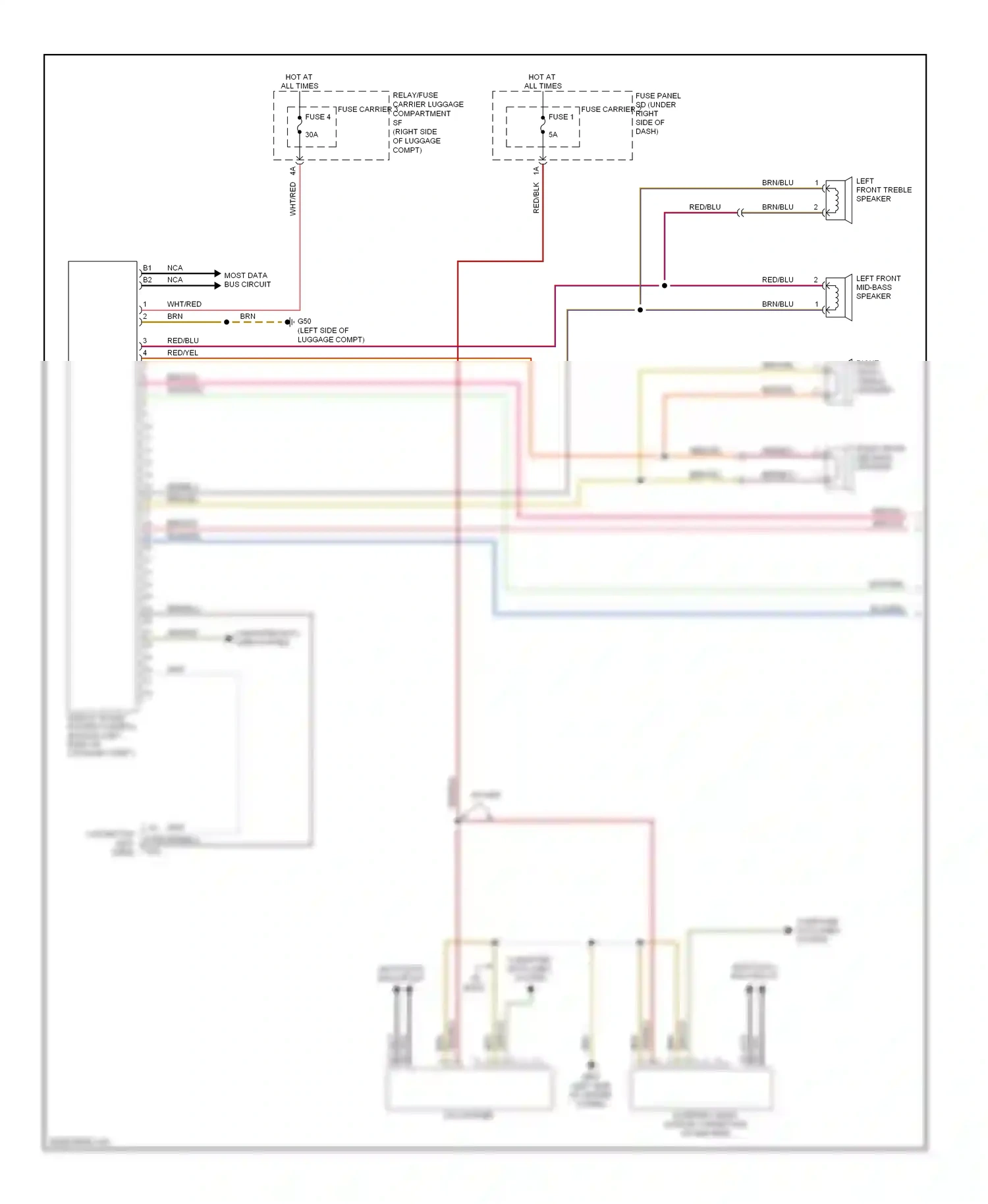 Wiring diagram w/ basic for Audi S5 I facelift (2011-2016) (1 of 3)