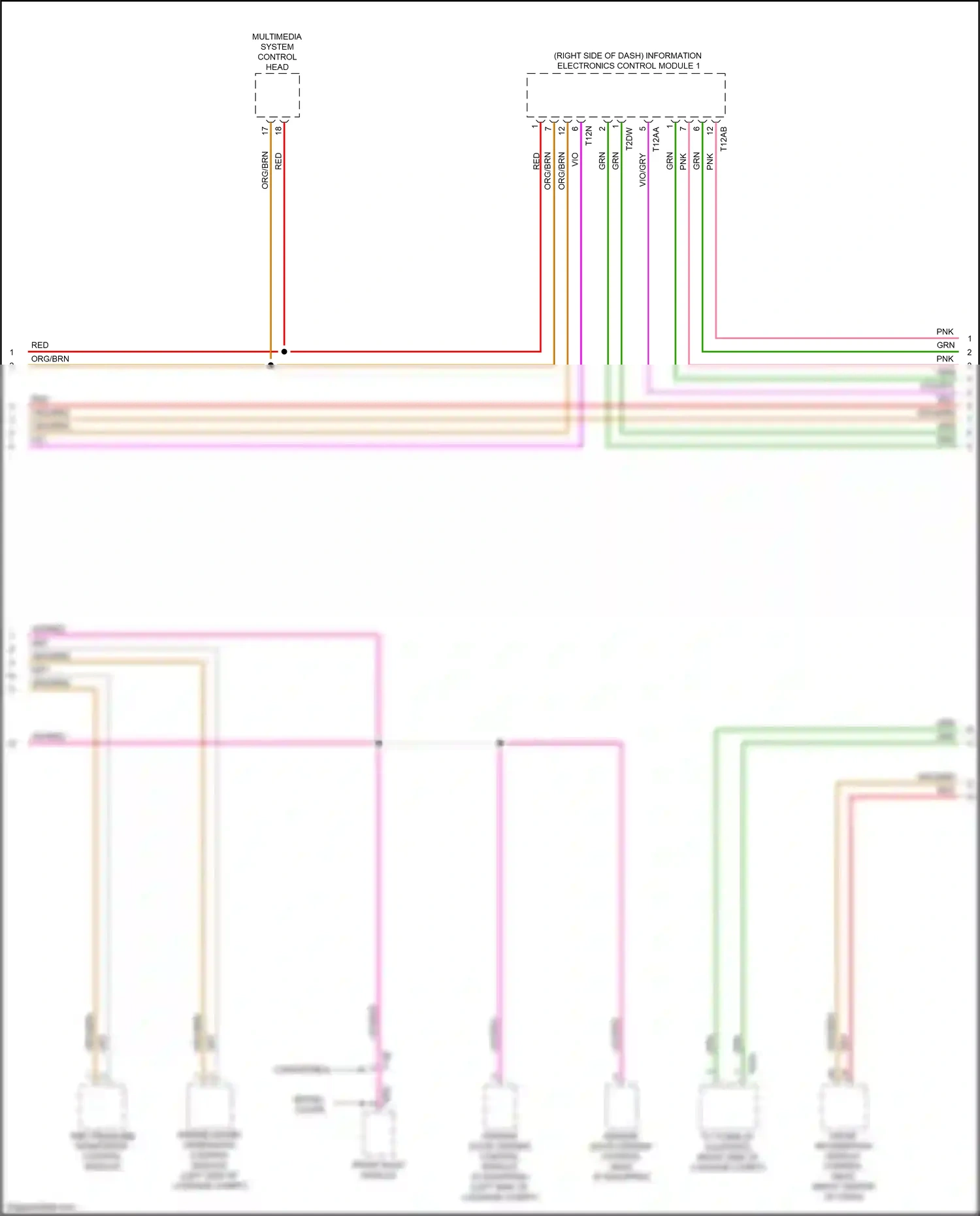 Car Wiring Diagrams for S5 Audi II facelift (2019-2024): Computer data lines circuit (7 of 8)