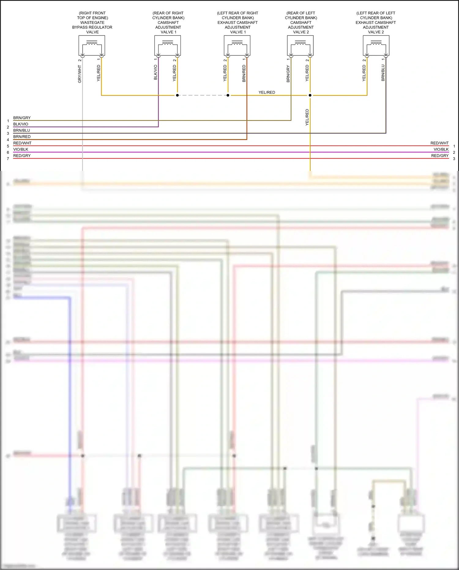 Wiring diagram blk/vio for Audi S5 II facelift (2019-2024) (30 of 34)