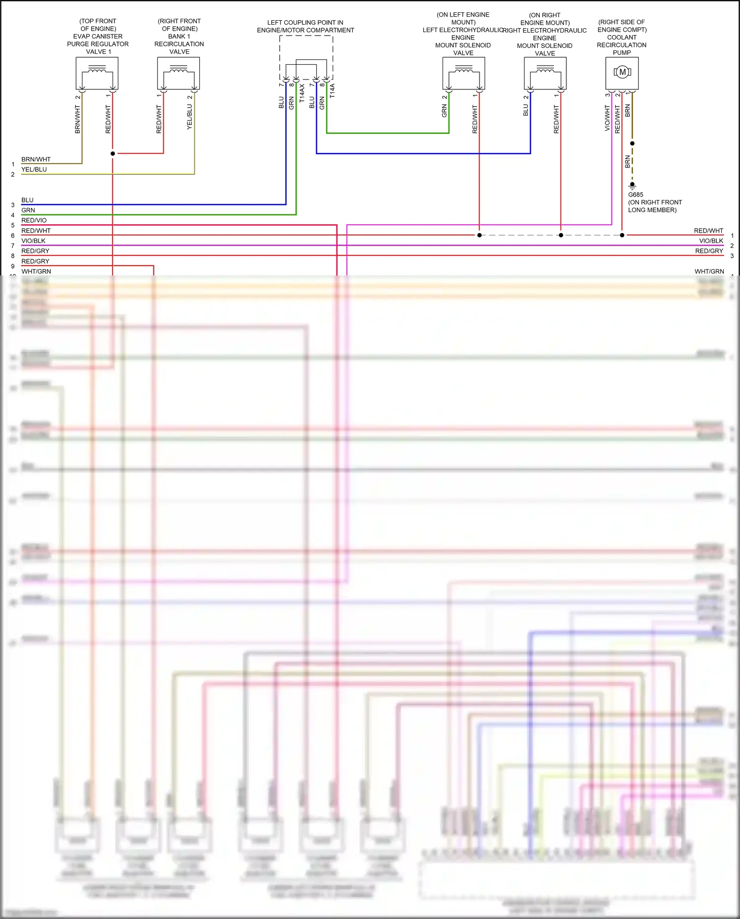 Wiring diagram brn for Audi S5 II facelift (2019-2024) (150 of 155)