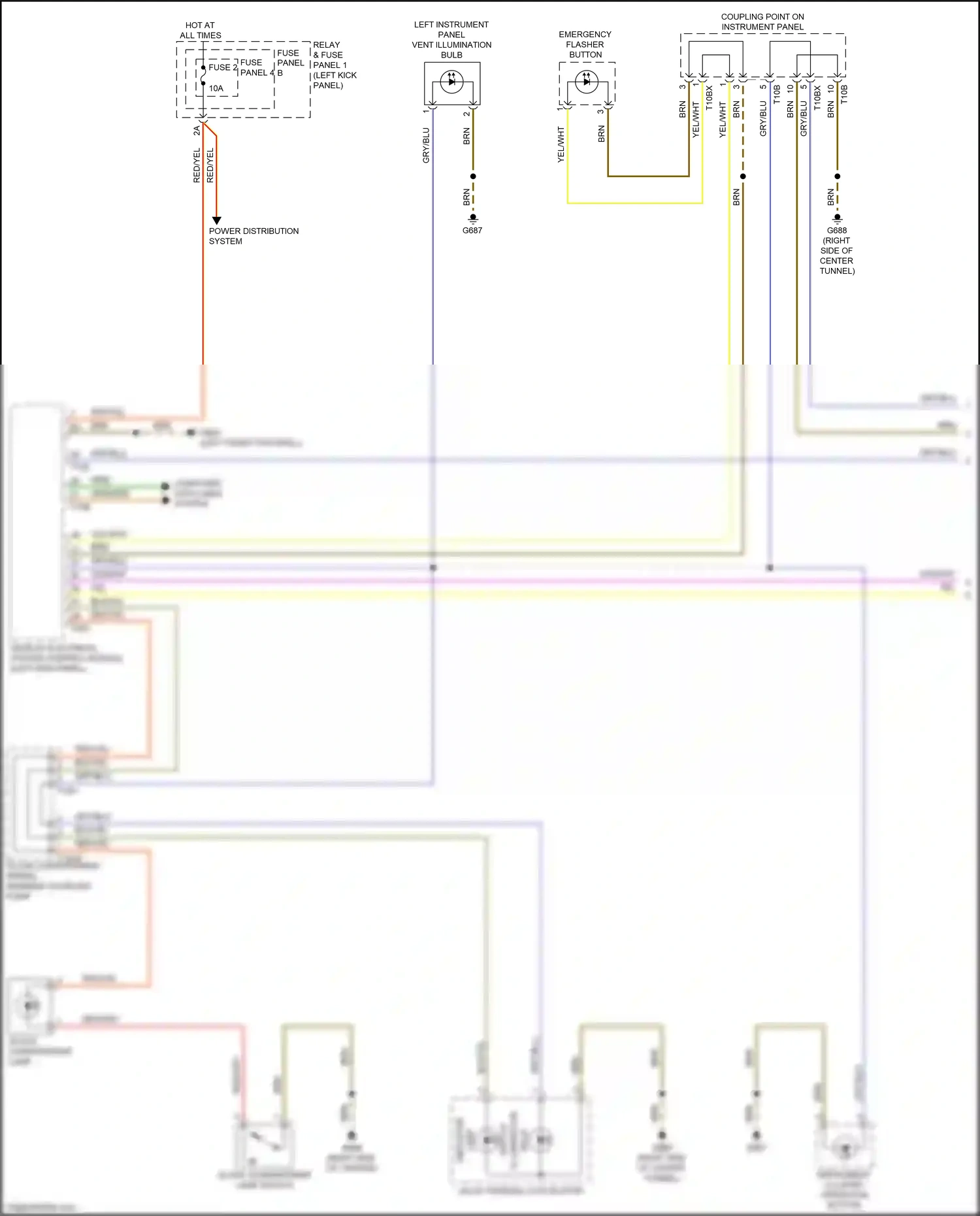 Wiring diagram fuse panel b for Audi S5 II facelift (2019-2024) (14 of 69)