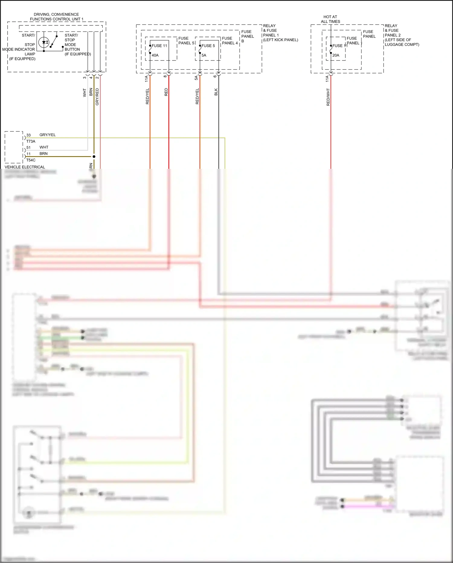 Wiring diagram fuse panel b for Audi S5 II facelift (2019-2024) (8 of 69)