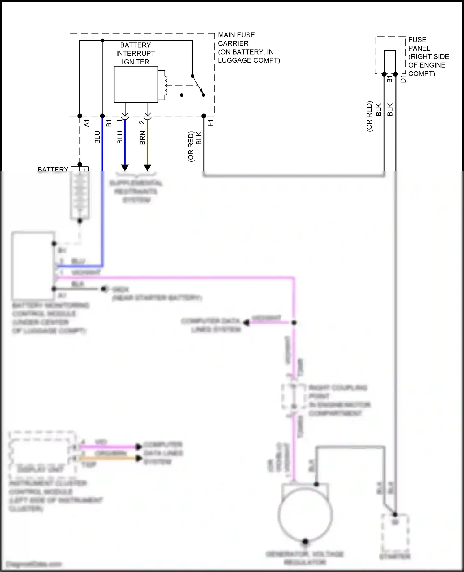 Wiring diagram (or for Audi S5 II facelift (2019-2024) (1 of 3)