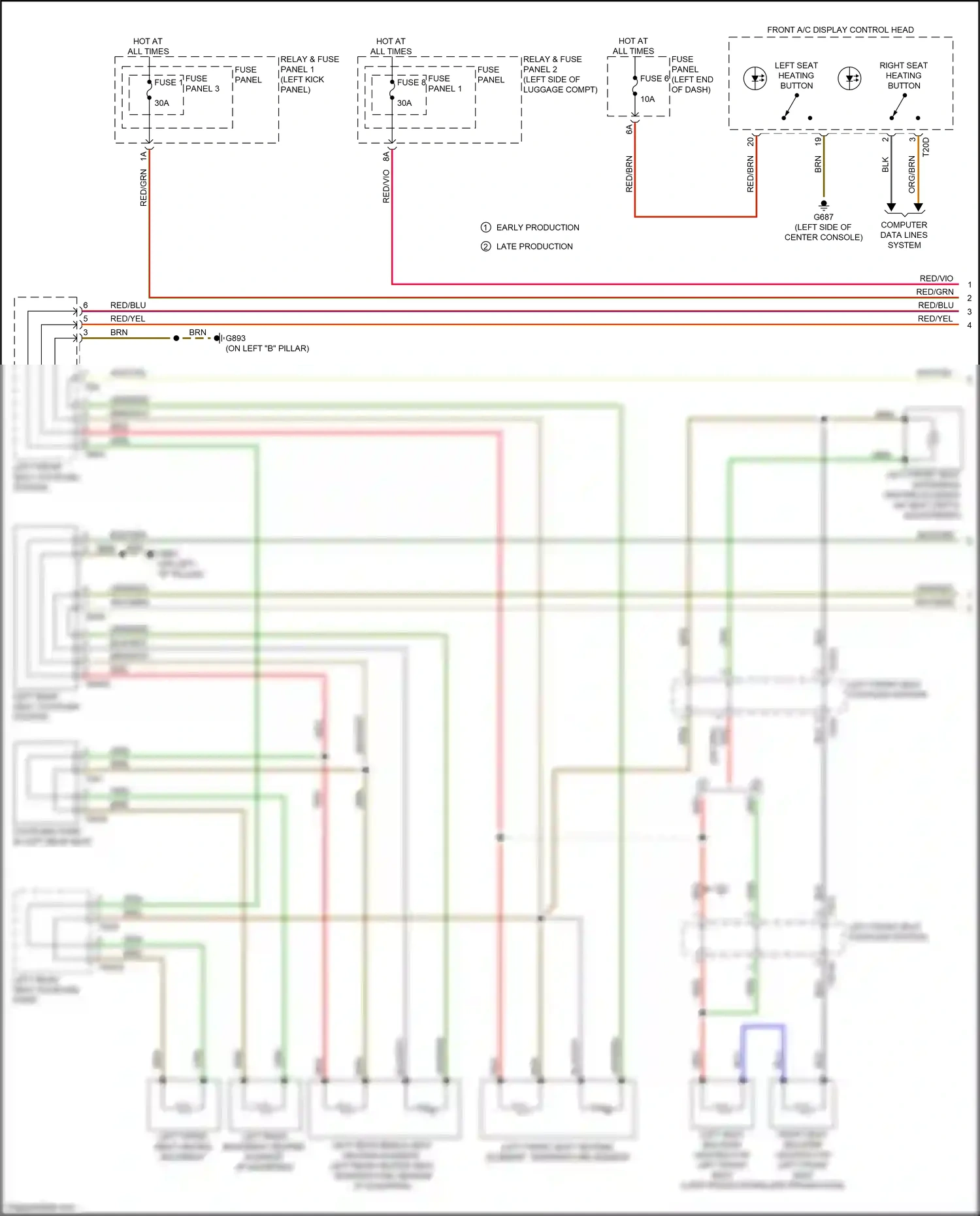 Wiring diagram red for Audi S5 II facelift (2019-2024) (63 of 86)