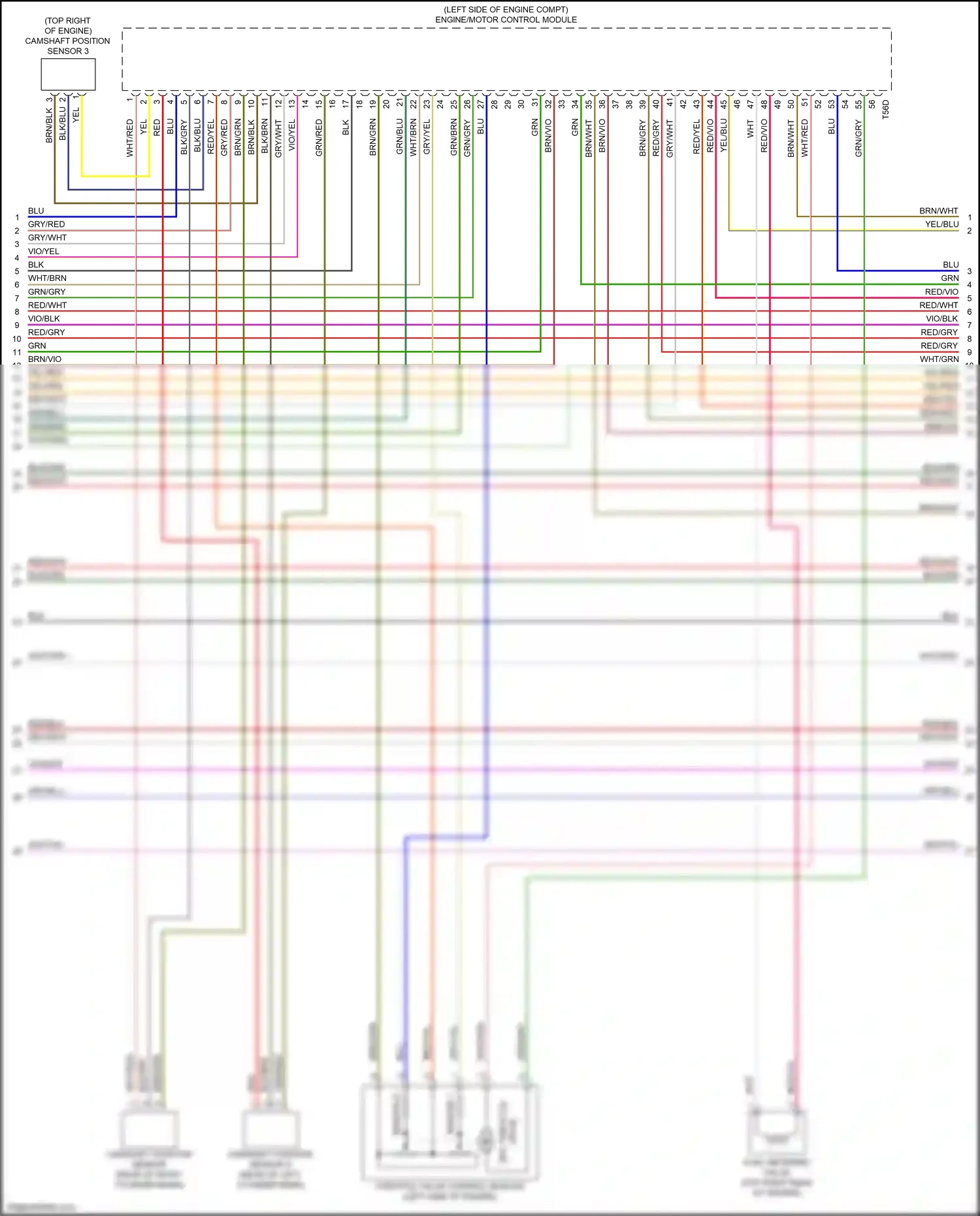 Wiring diagram sensor 2 for Audi S5 II facelift (2019-2024) (1 of 1)