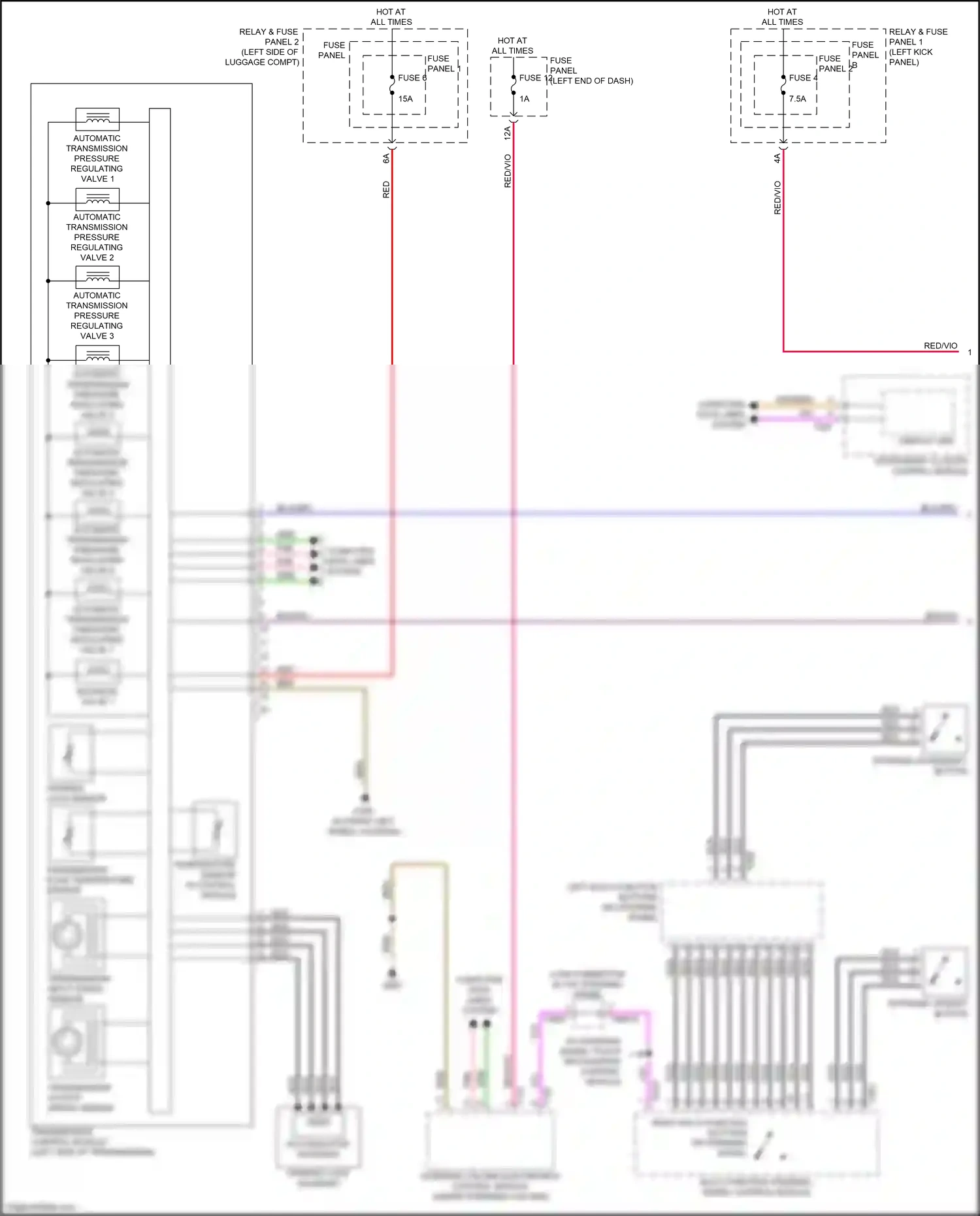 Wiring diagram steering column electronics control module for Audi S5 II facelift (2019-2024) (1 of 12)