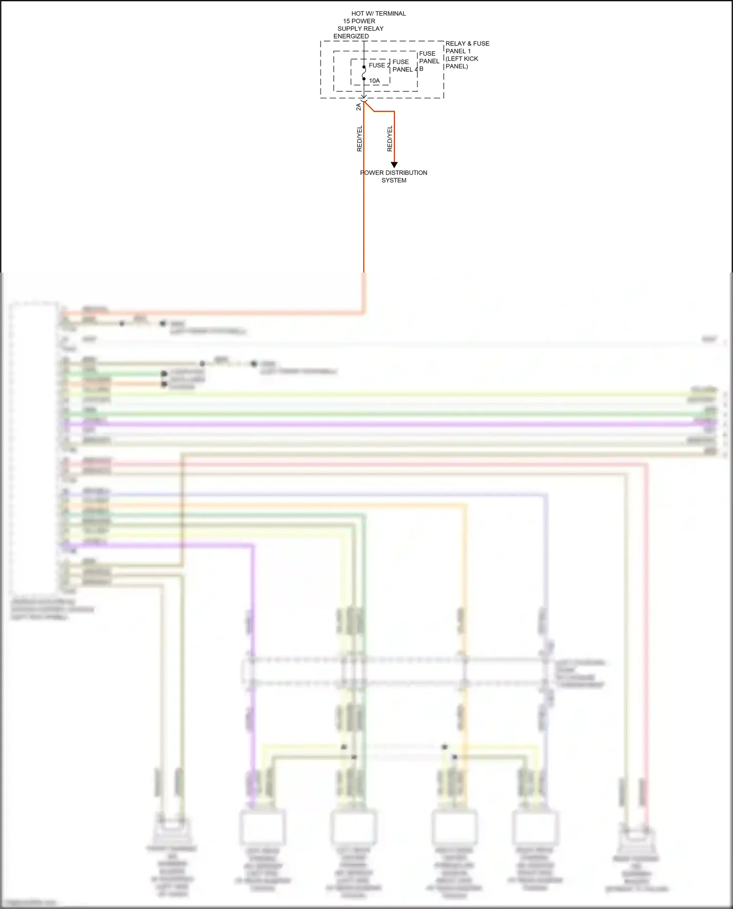 Wiring diagram vio/blu for Audi S5 II facelift (2019-2024) (15 of 22)