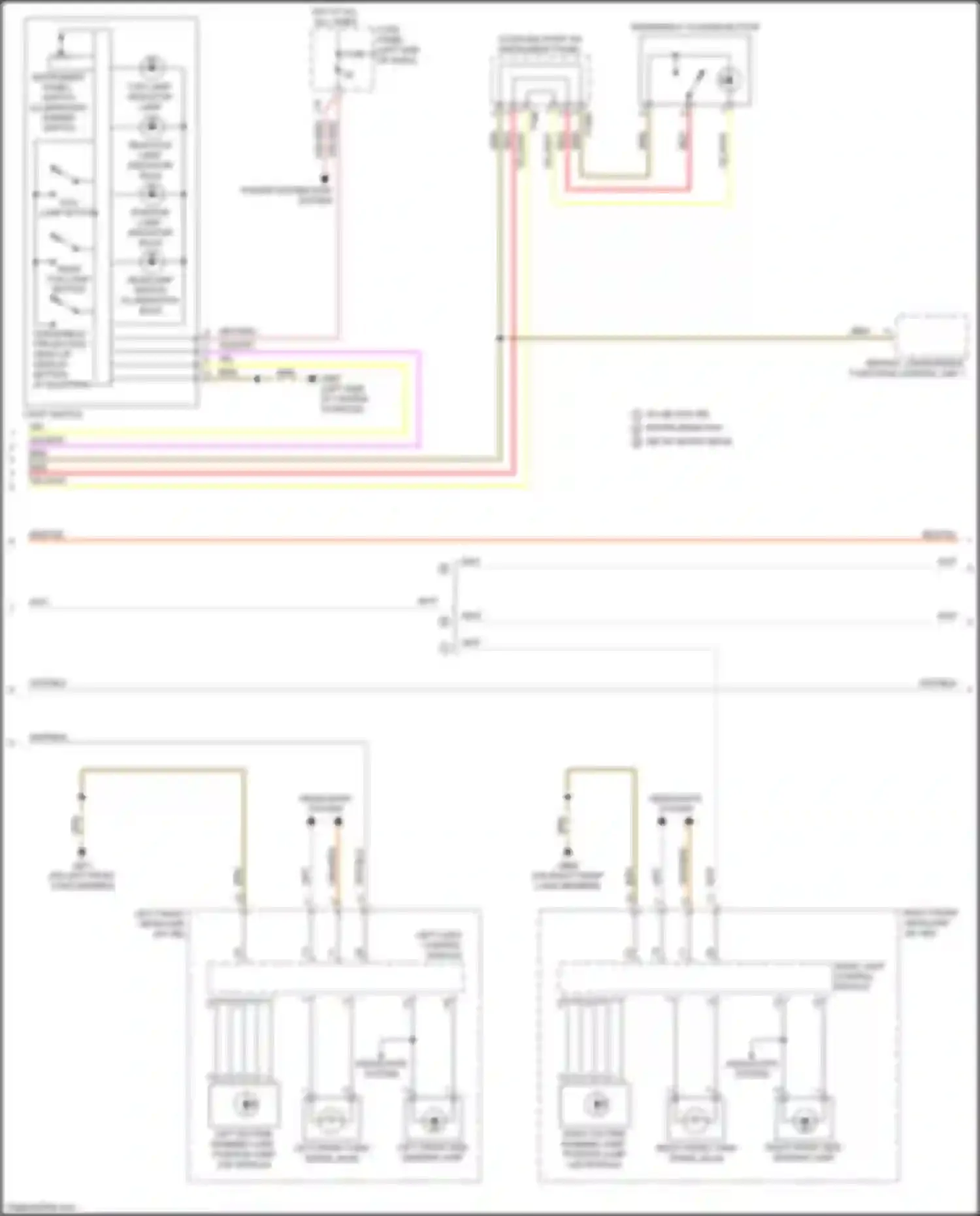 S5 Audi II (2016-2019): Exterior lamps circuit (2 of 7)