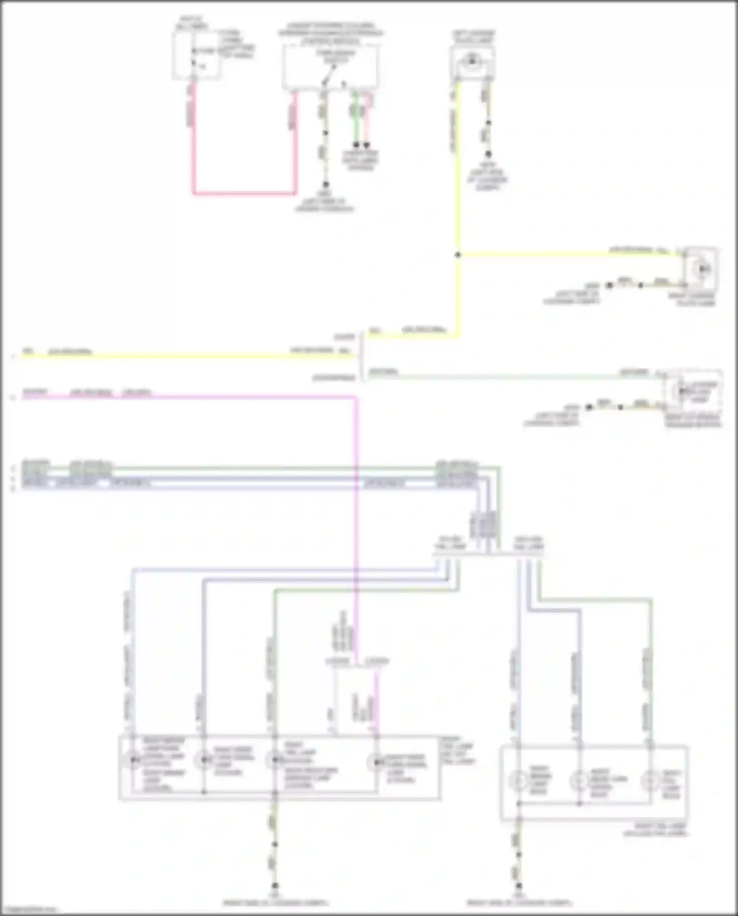 S5 Audi II (2016-2019): Exterior lamps circuit (7 of 7)