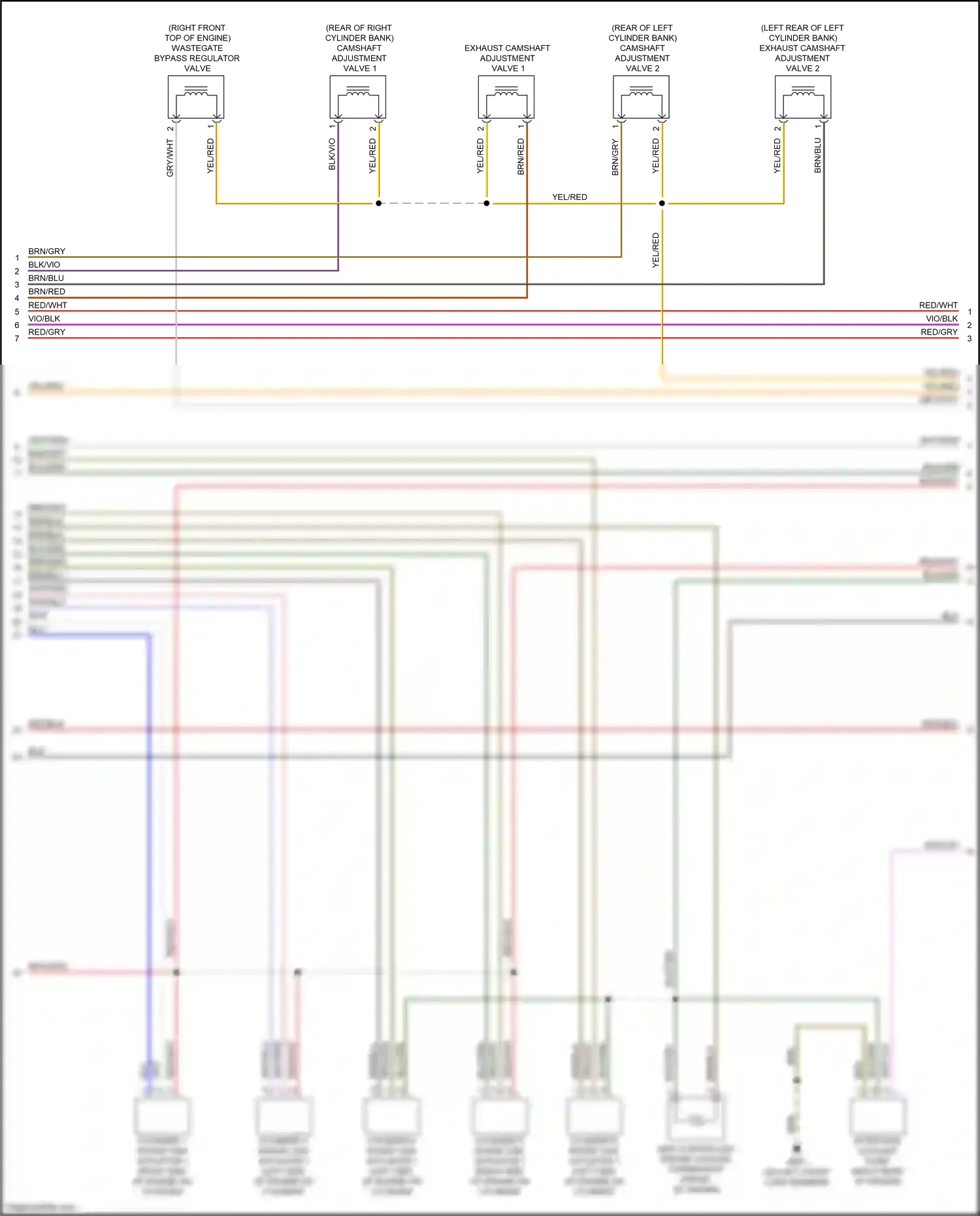 Wiring diagram brn/gry for Audi S5 II (2016-2019) (11 of 11)